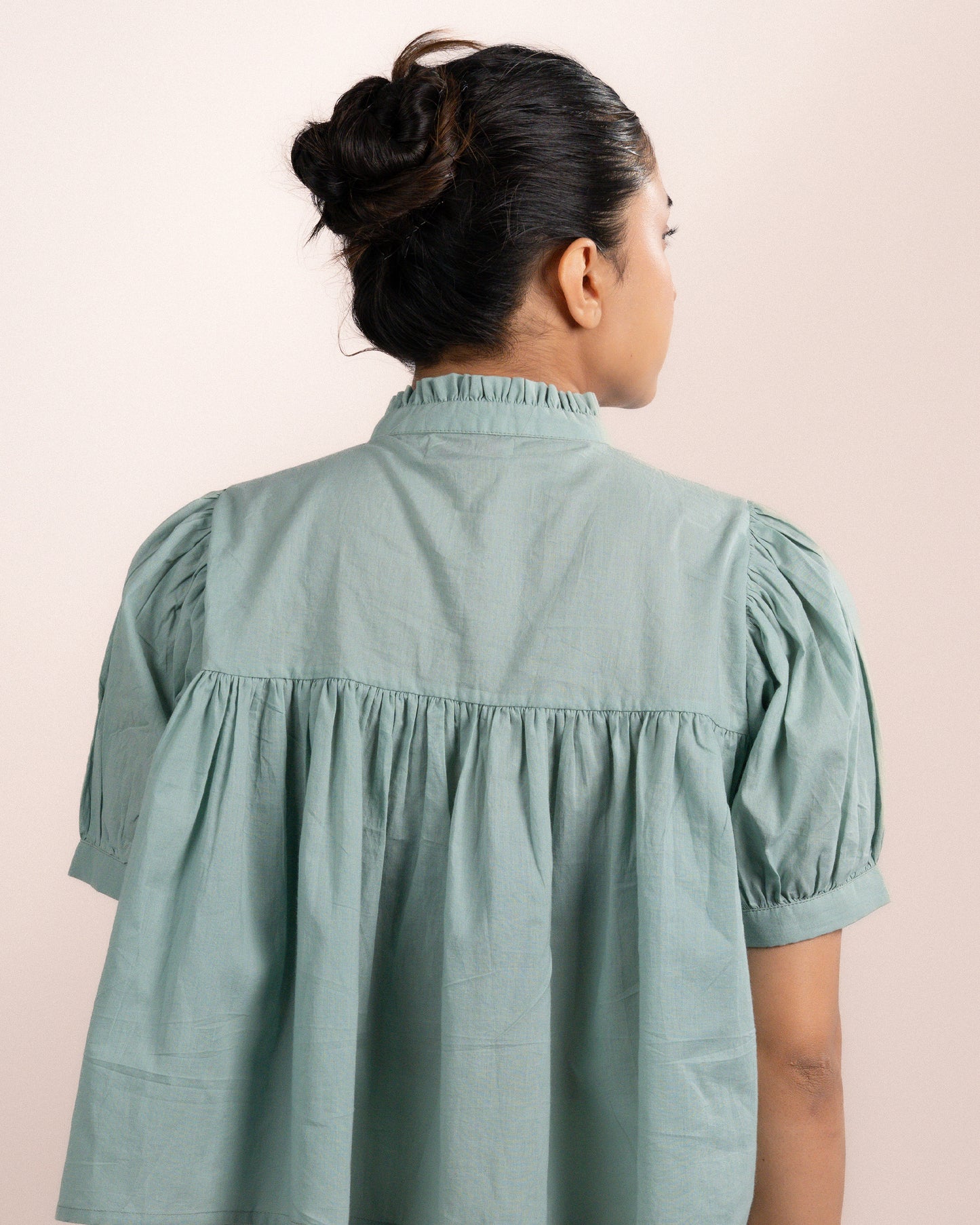 Rosy Top - Mint Blue