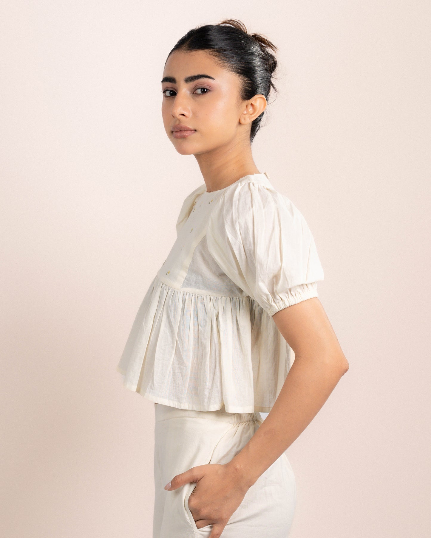 Lily Top - Beige