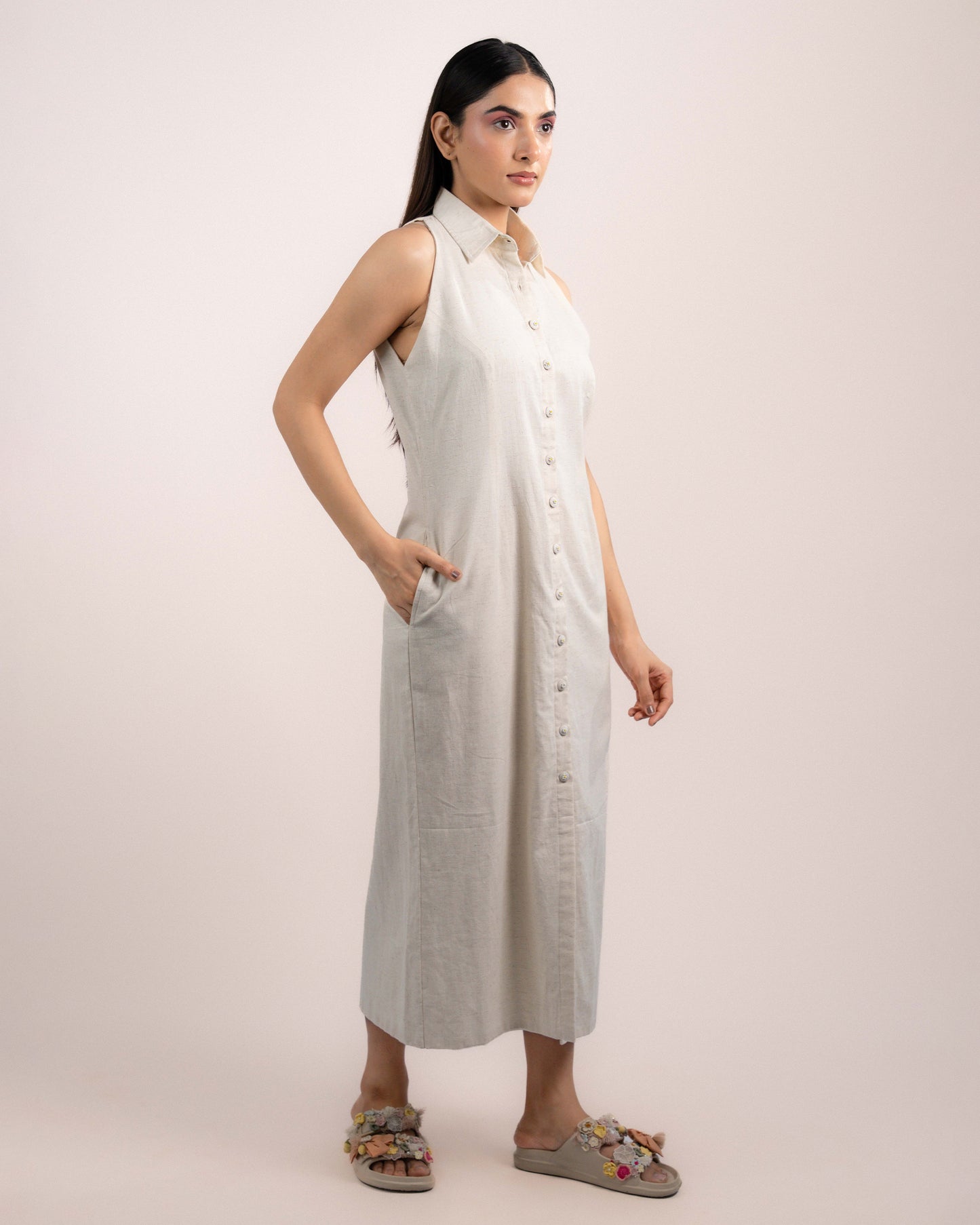 Cora Dress - Beige