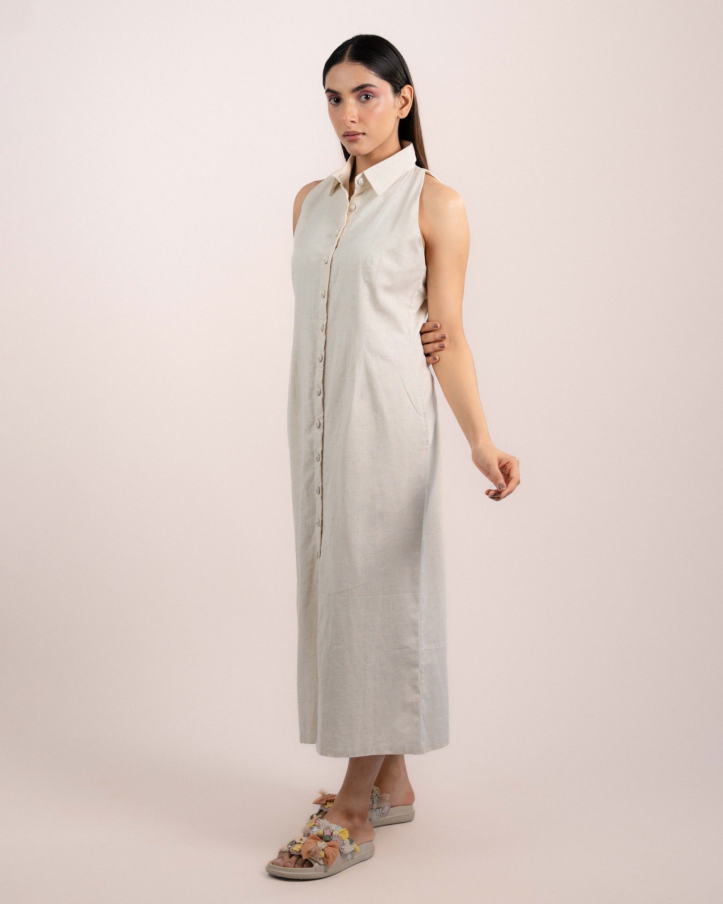 Cora Dress - Beige
