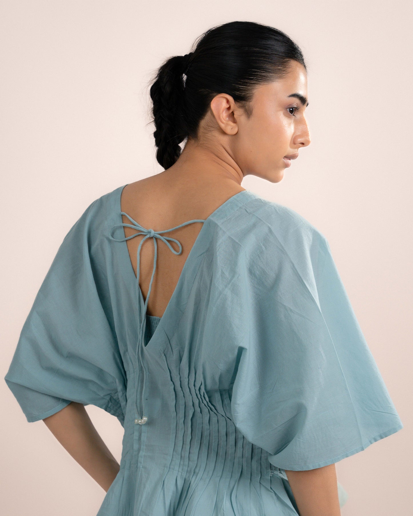 Eira Tube Top + Top - Sea Blue Cotton