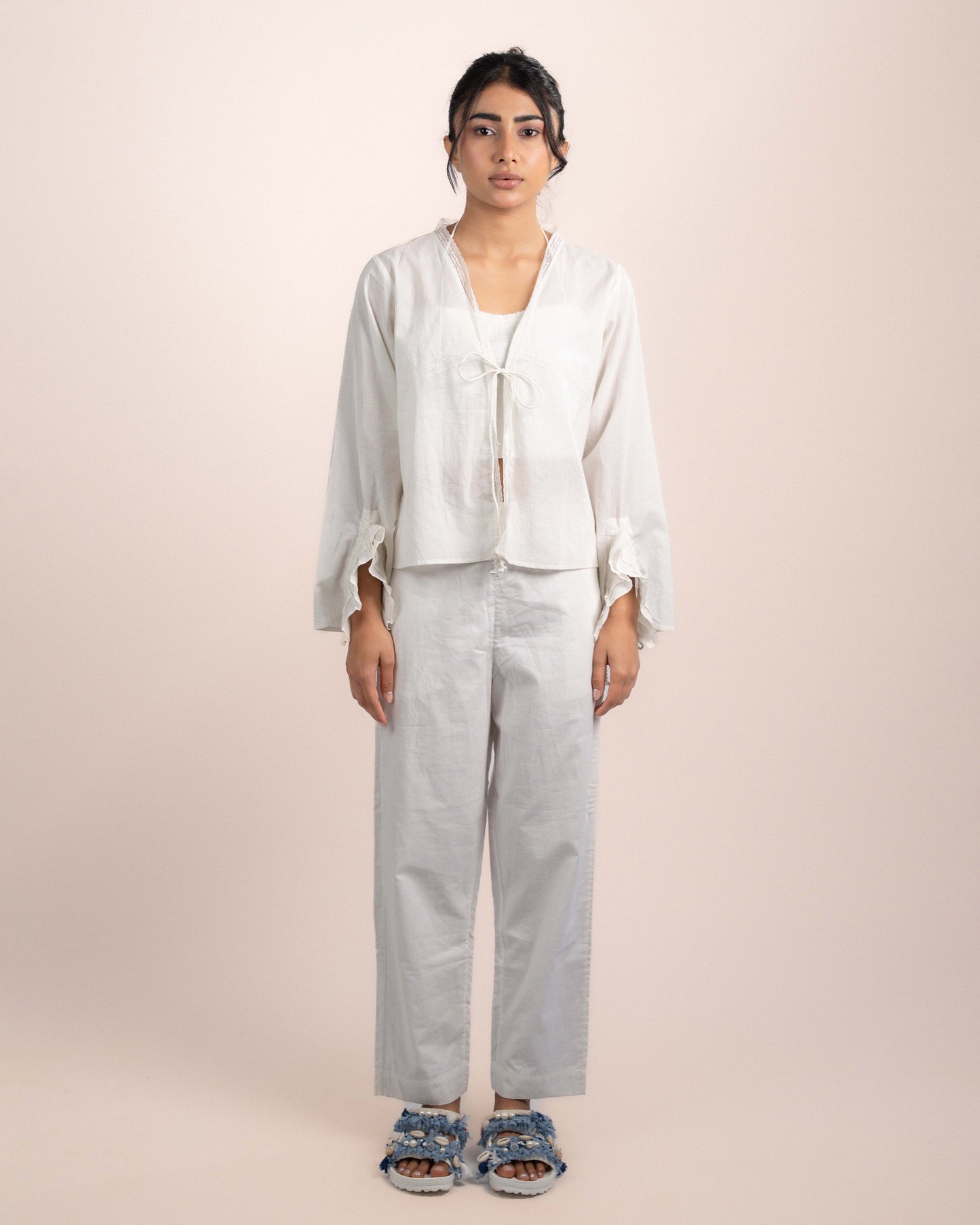 Lior Tube Top + Top - White