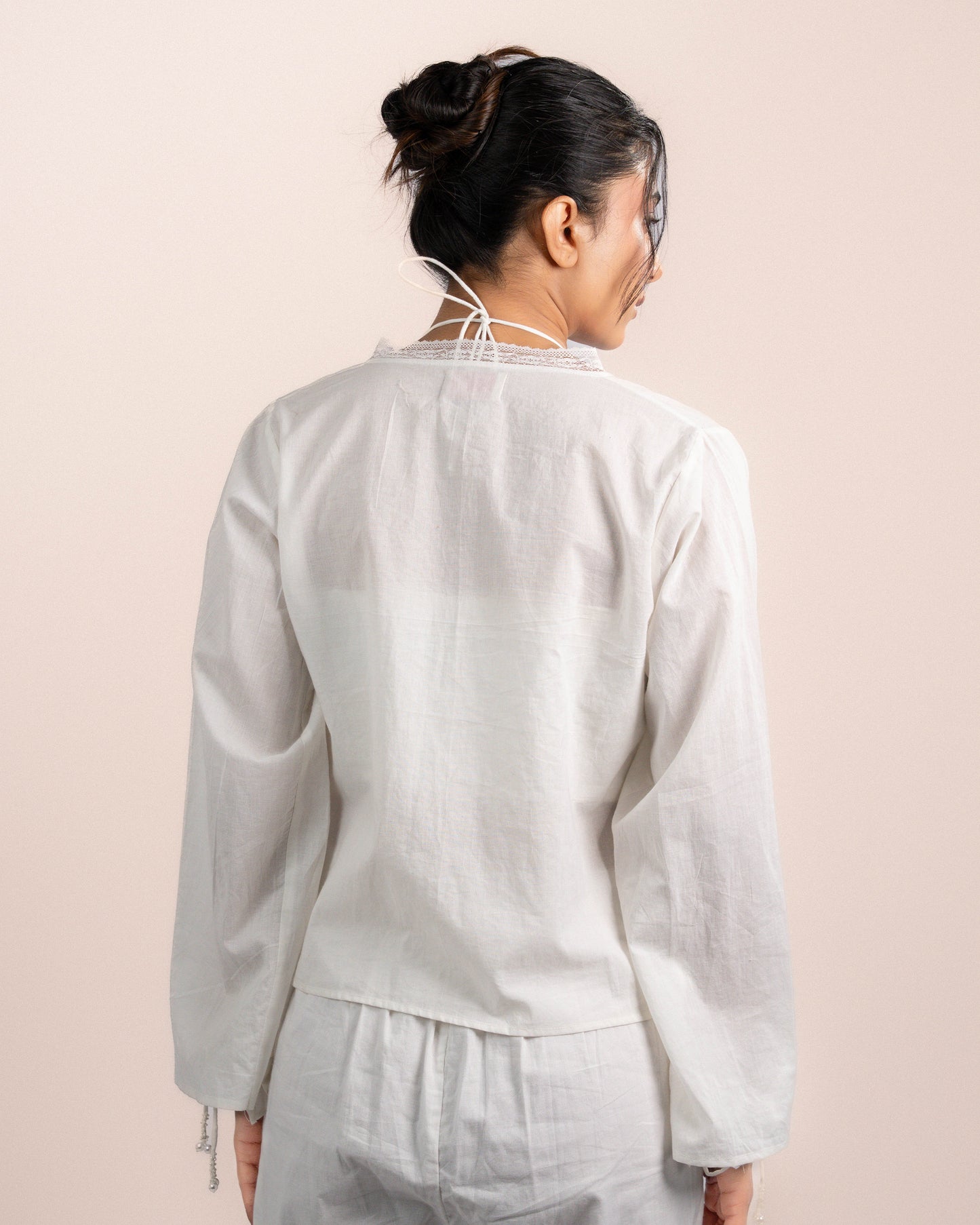 Lior Tube Top + Top - White