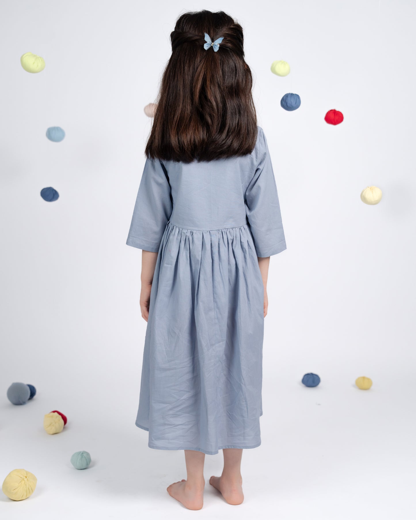 Bella Dress - Baby Blue