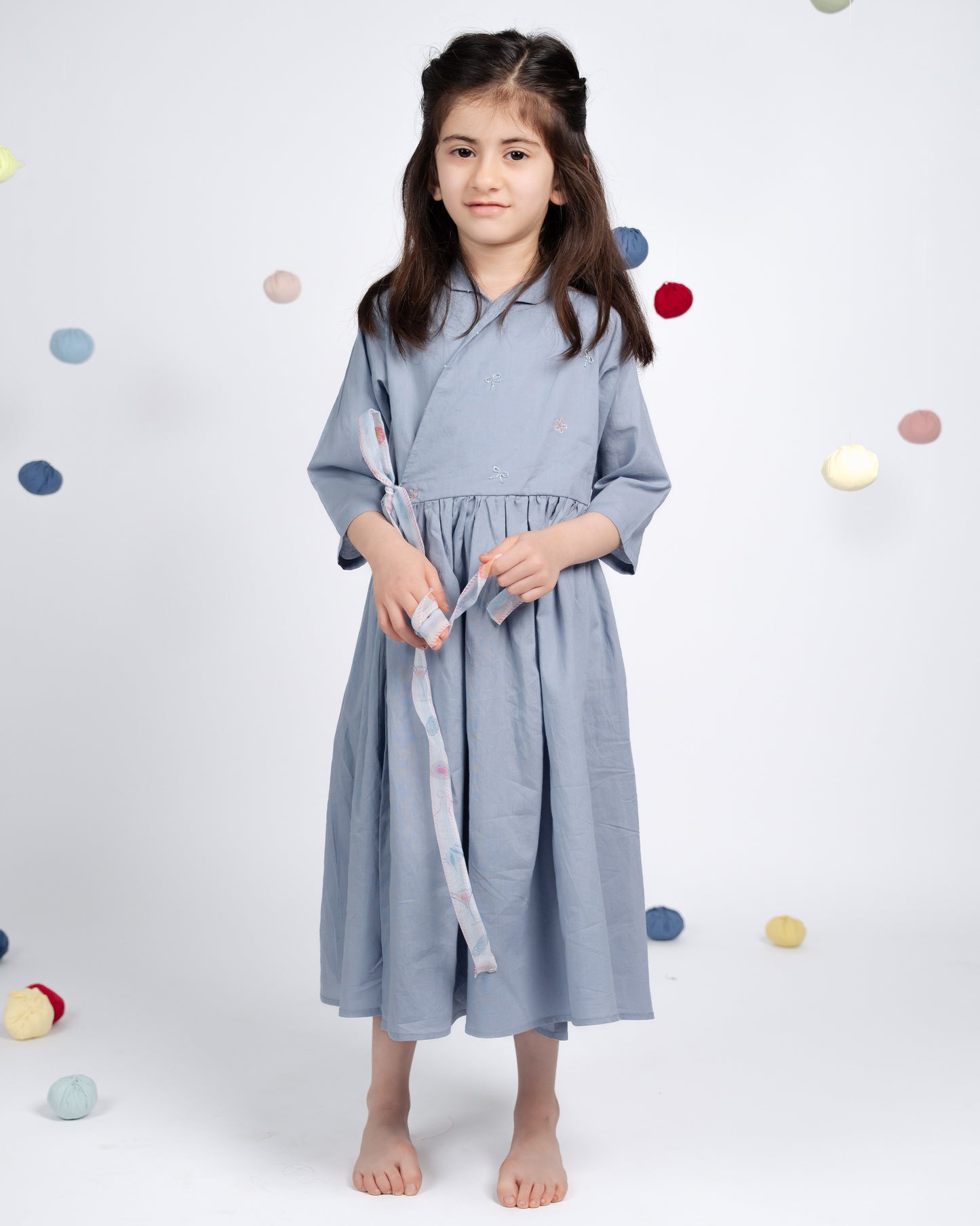 Bella Dress - Baby Blue