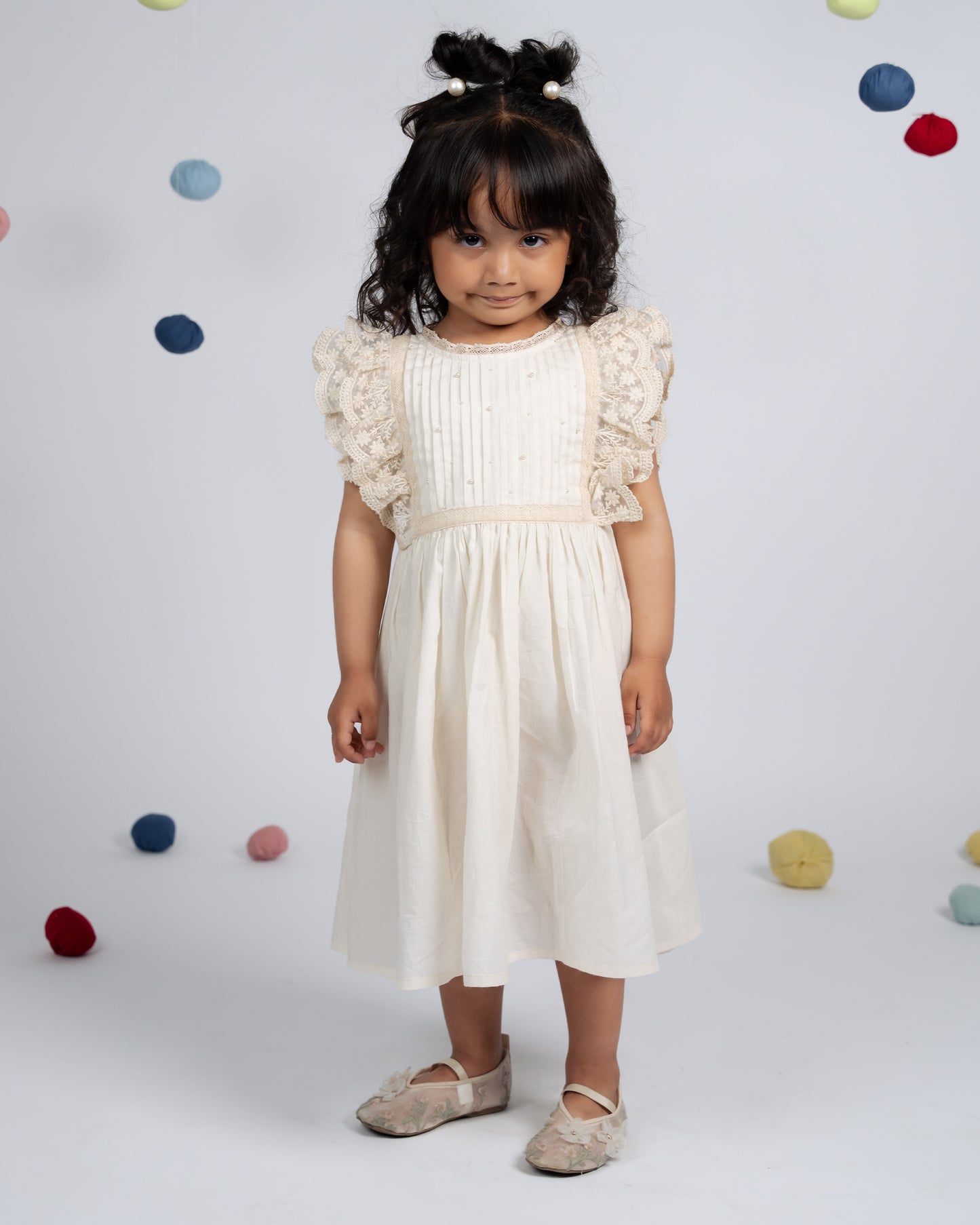Rosie Dress - Beige