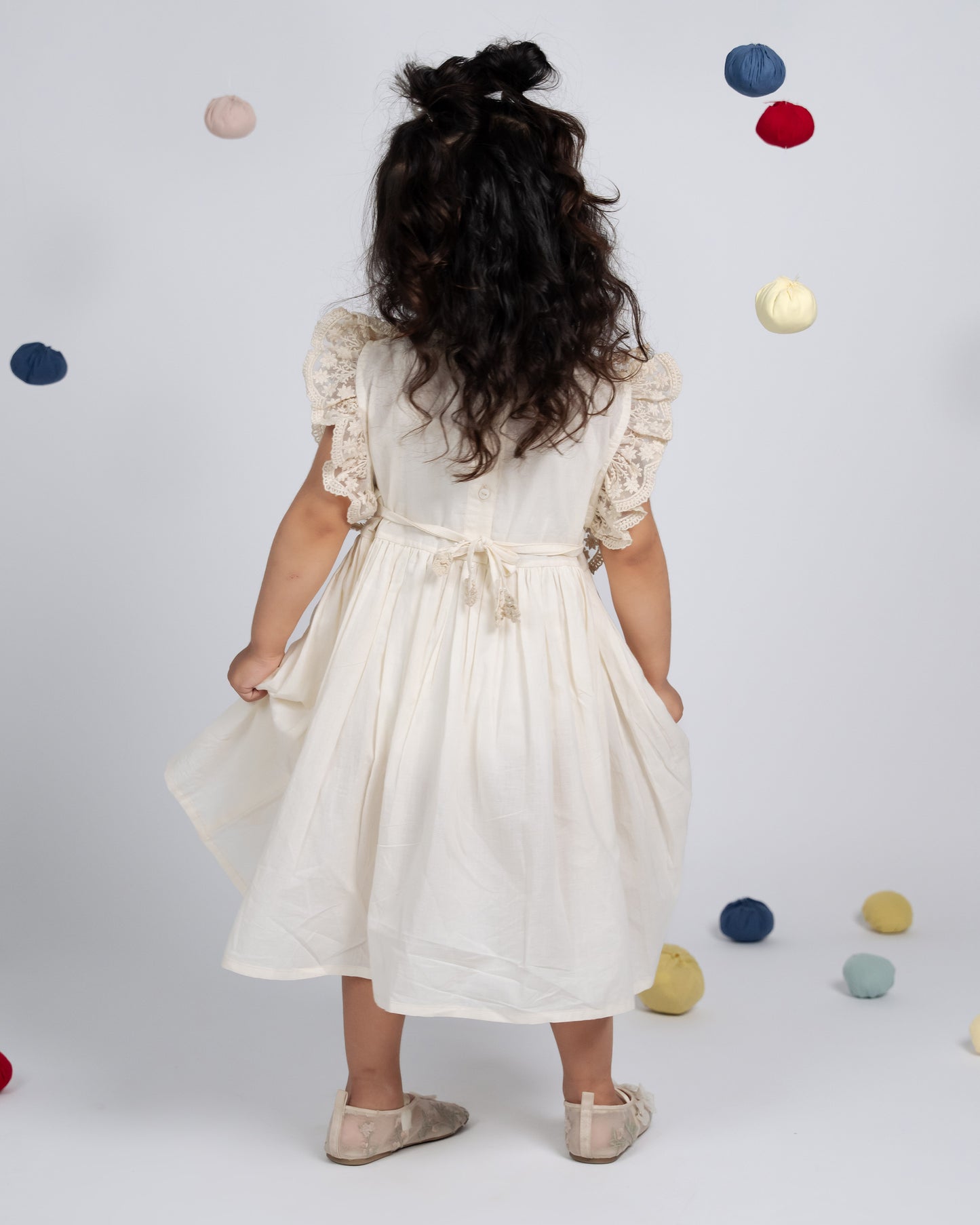 Rosie Dress - Beige