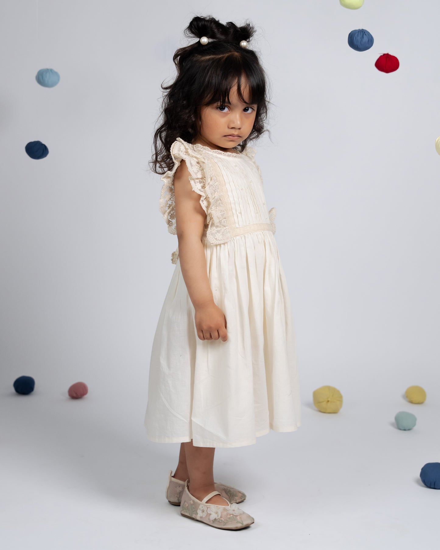 Rosie Dress - Beige