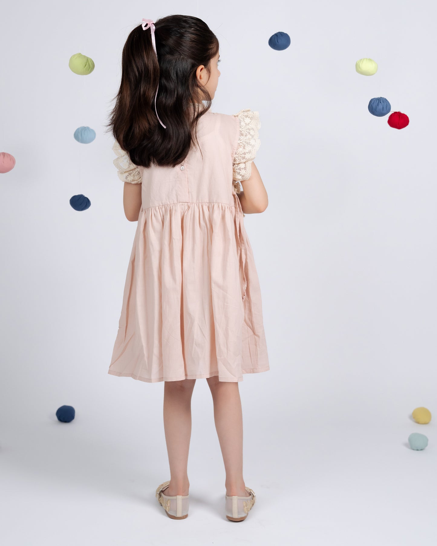 Rosie Dress - Flamingo Pink