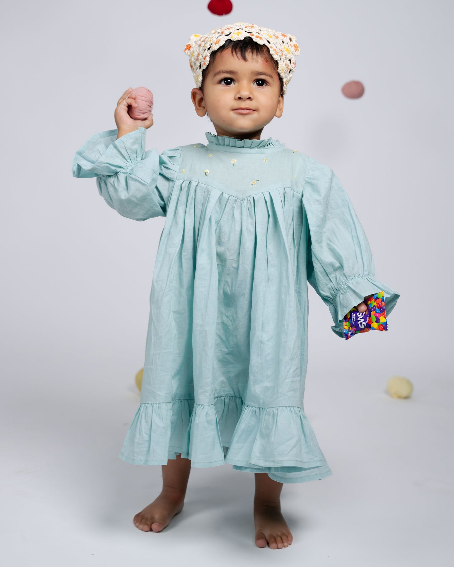 Tilly Dress - Sea Blue