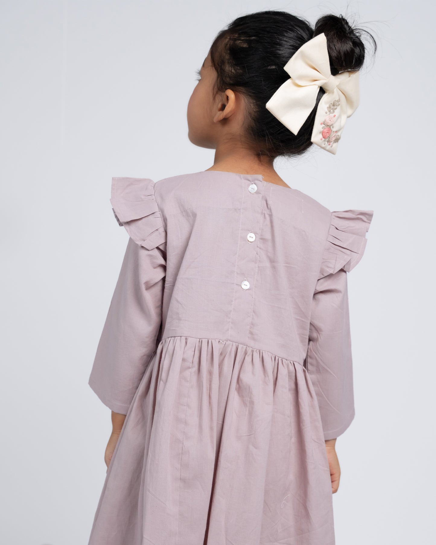 Caramel Cloud Dress - Ash Pink