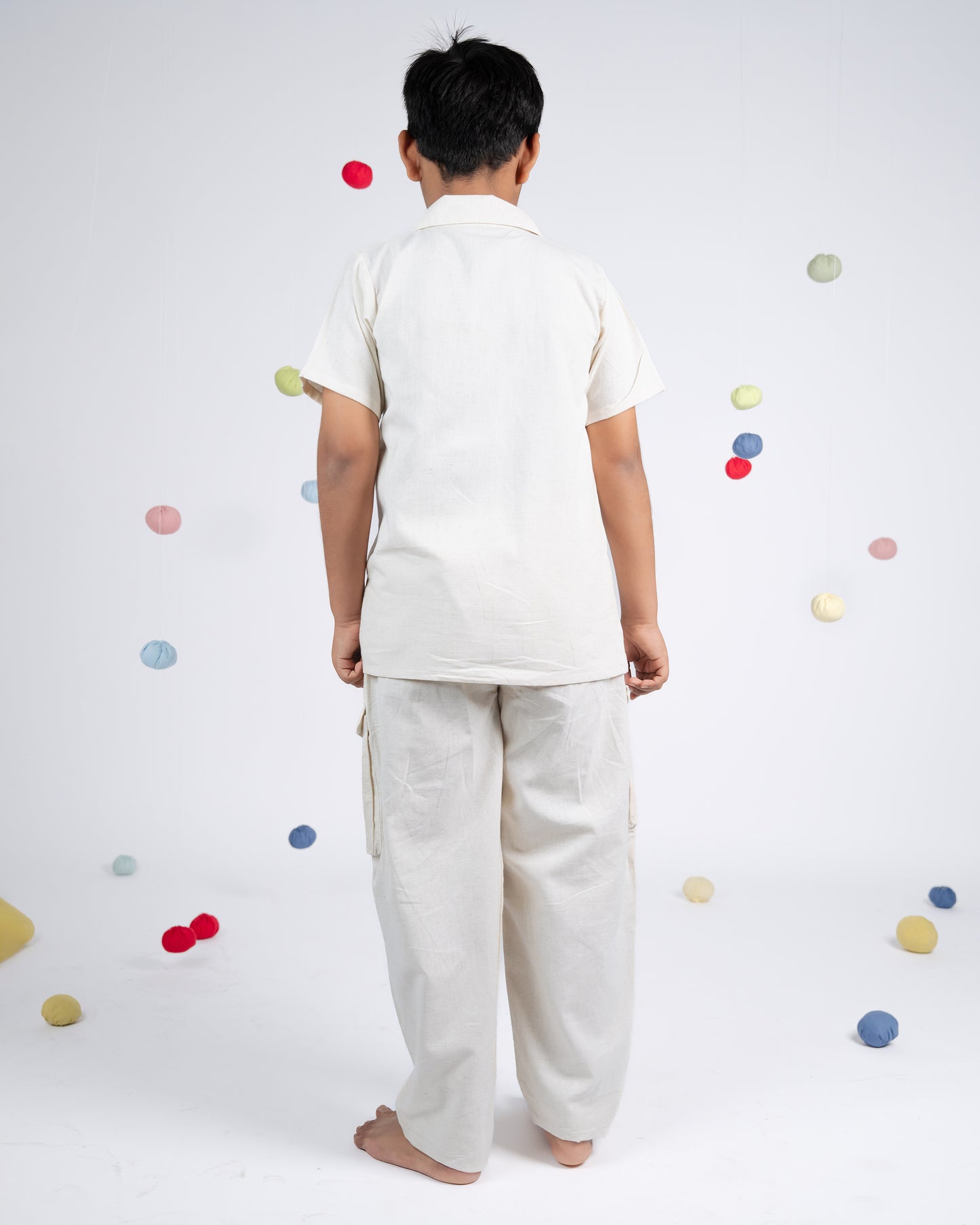 Urban Boy Co-ord Set - Beige Green