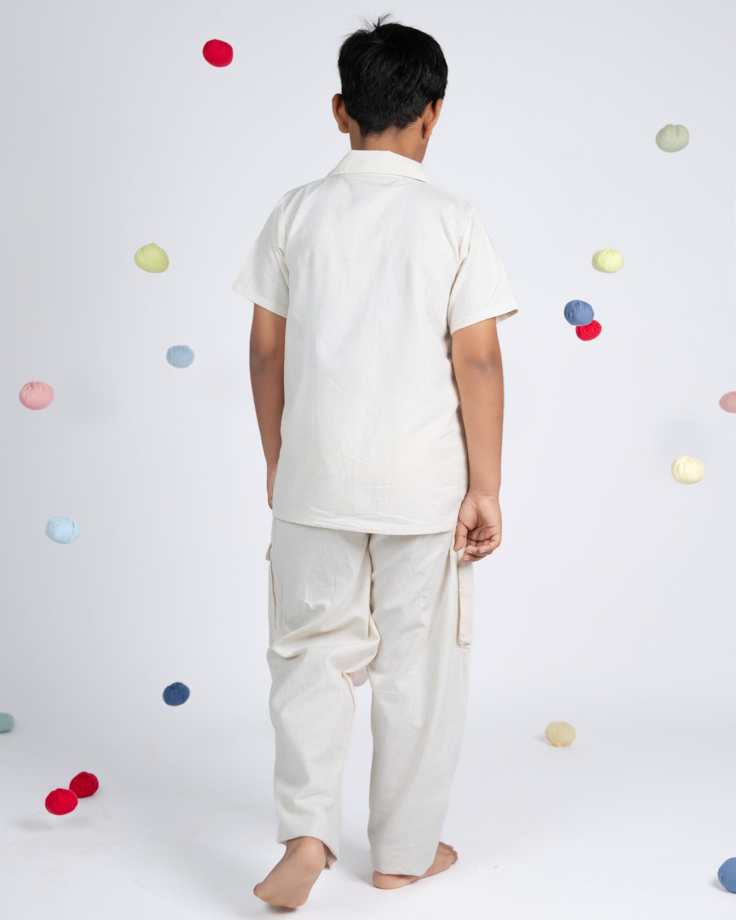 Urban Boy Shirt - Beige Green