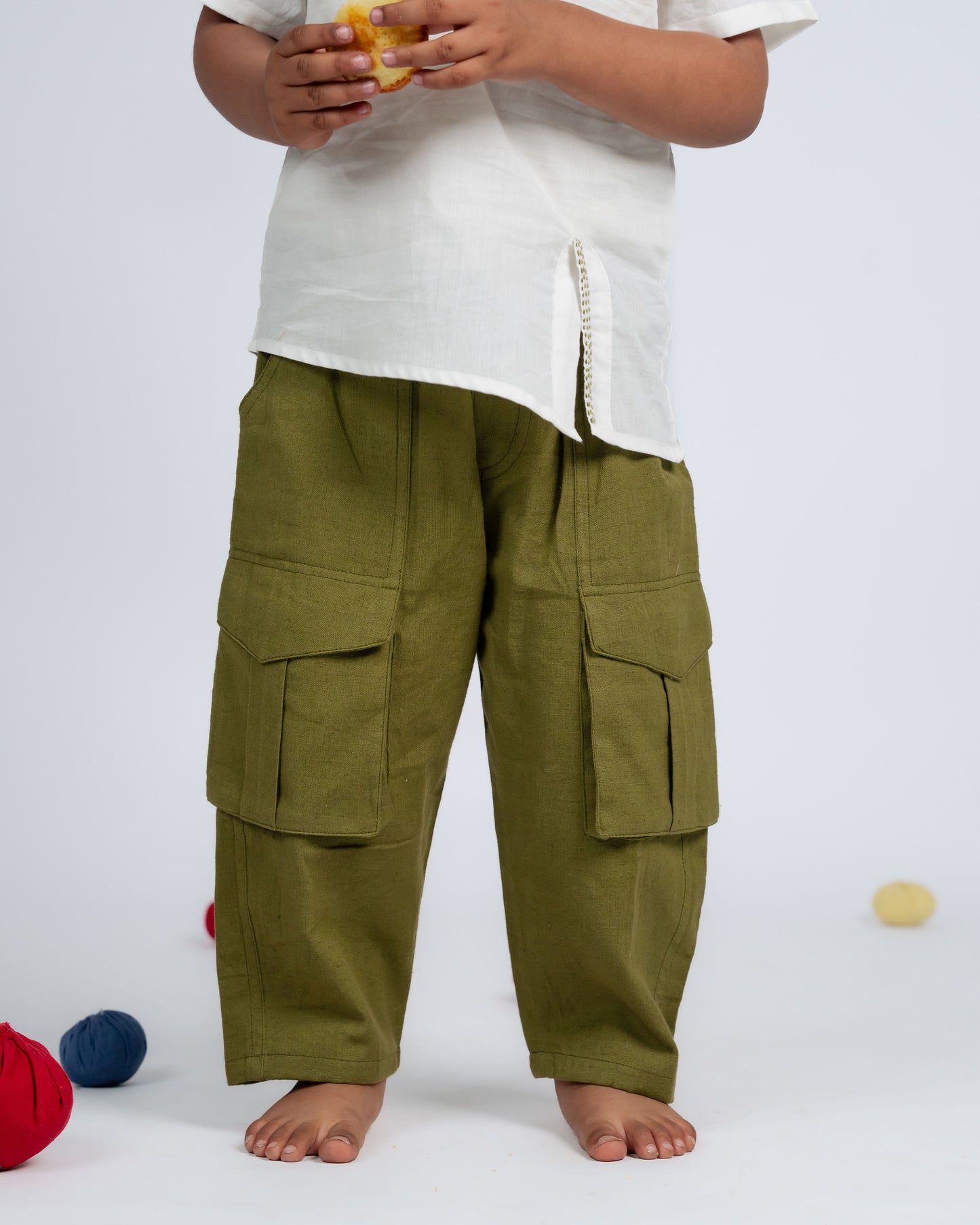 Signature Boy Co-ord Set - White / Green