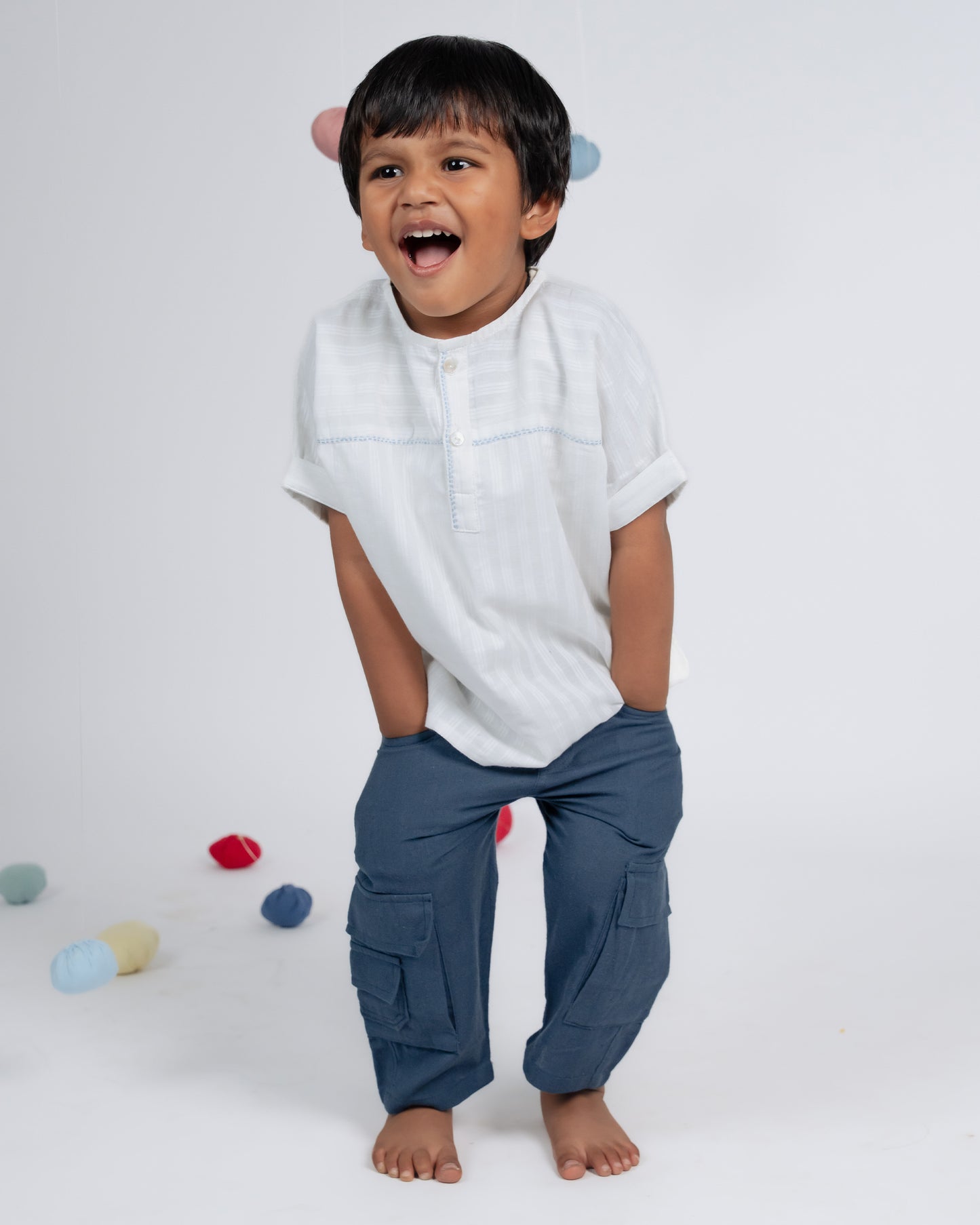 Mini Elite Shirt - Teal Blue