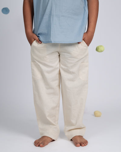 Mini Elite Co-ord Set - Blue / Beige
