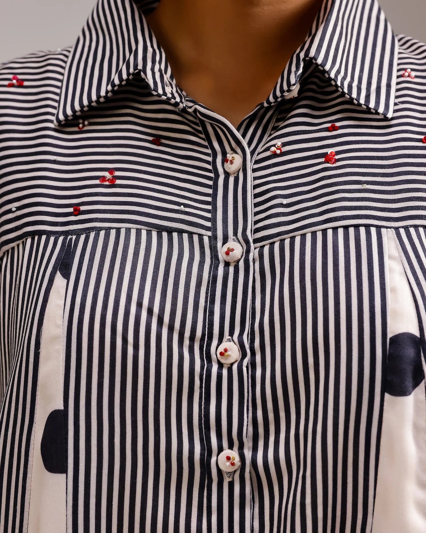 Panel Dress - Polka Dots