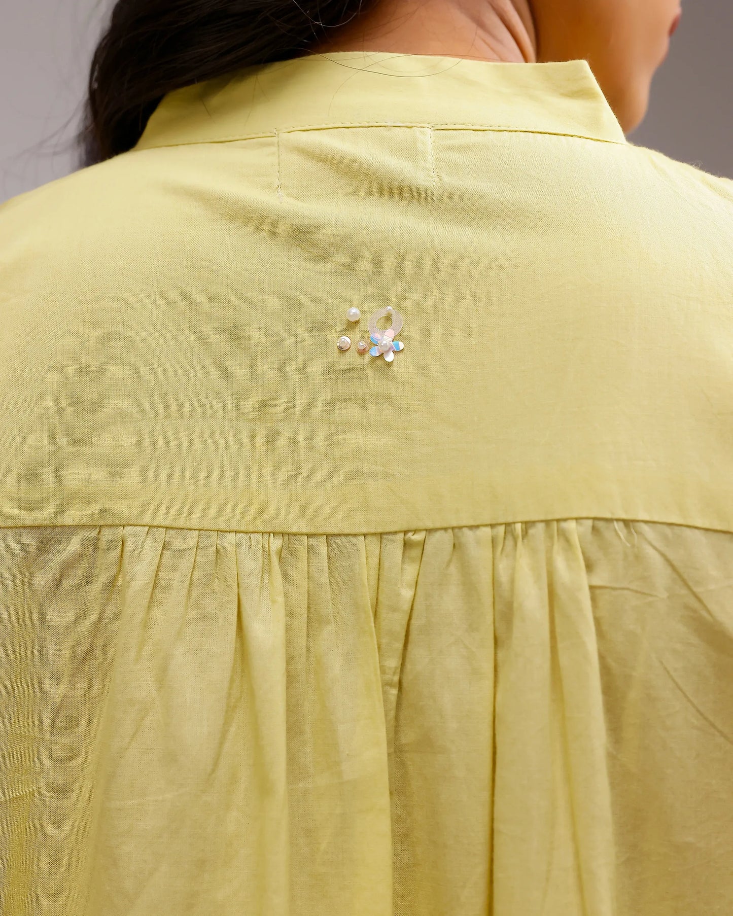 Grace Kurta - Ochre Yellow