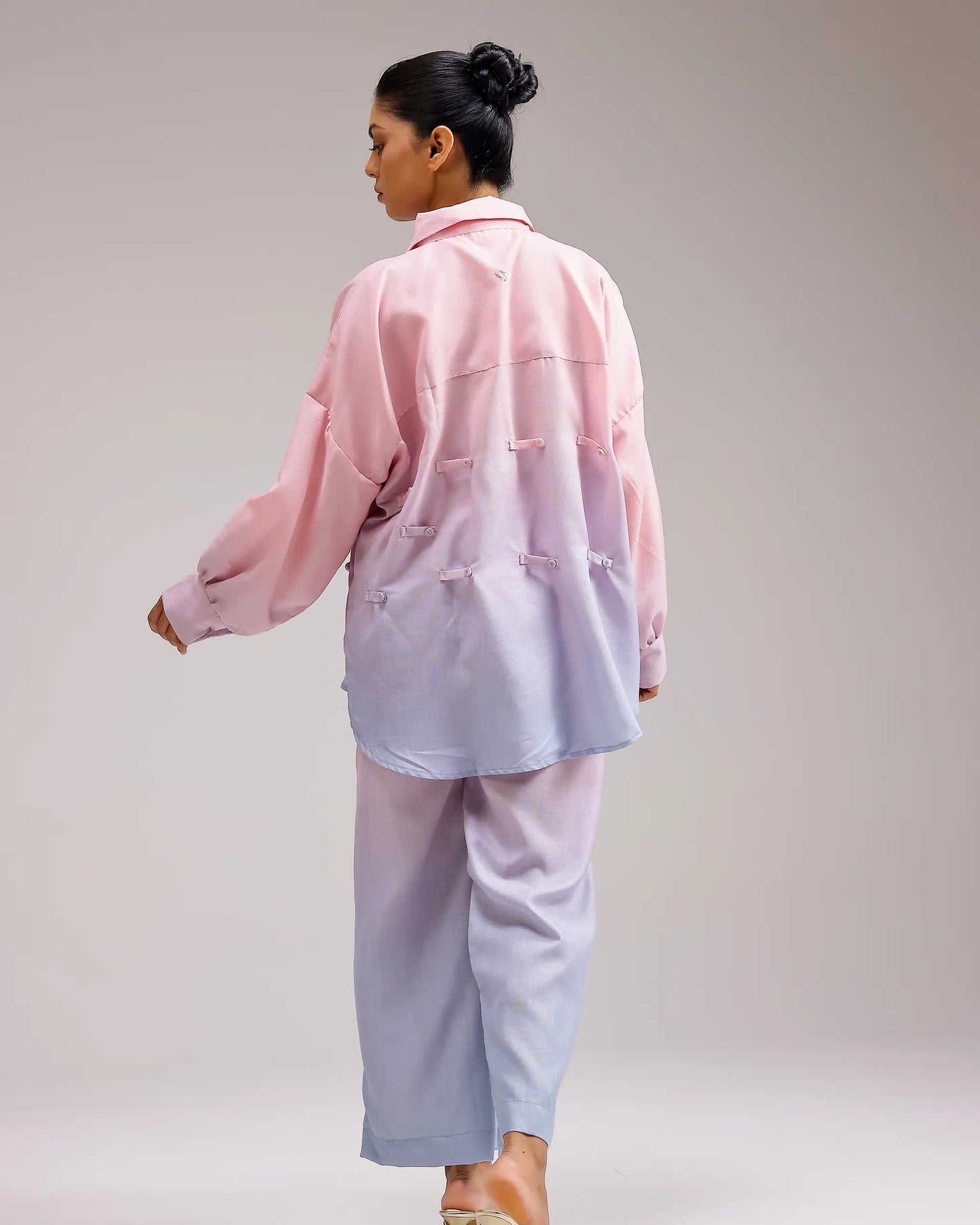 Ocean Mist Shirt - Blush Sky