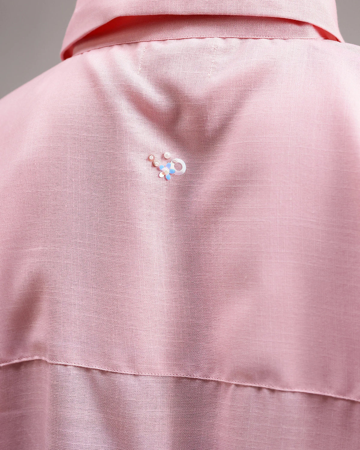 Ocean Mist Shirt - Blush Sky