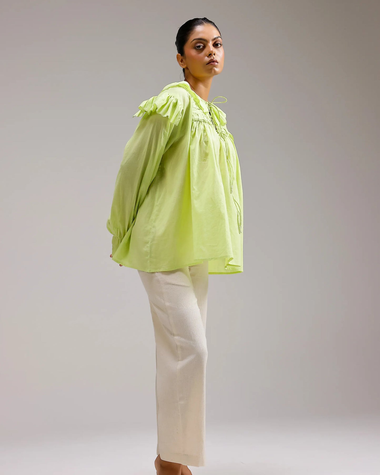 Ivy Top - Flora Green