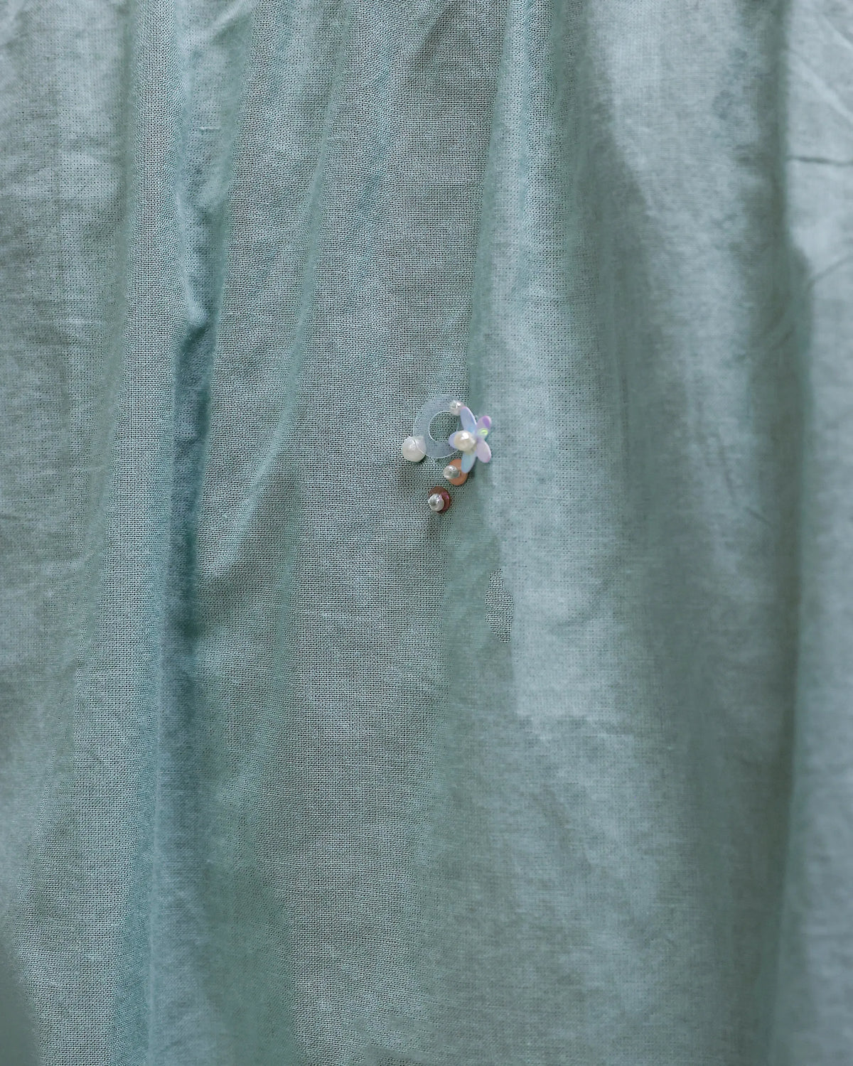 Whisper Ruffle Top - Mint