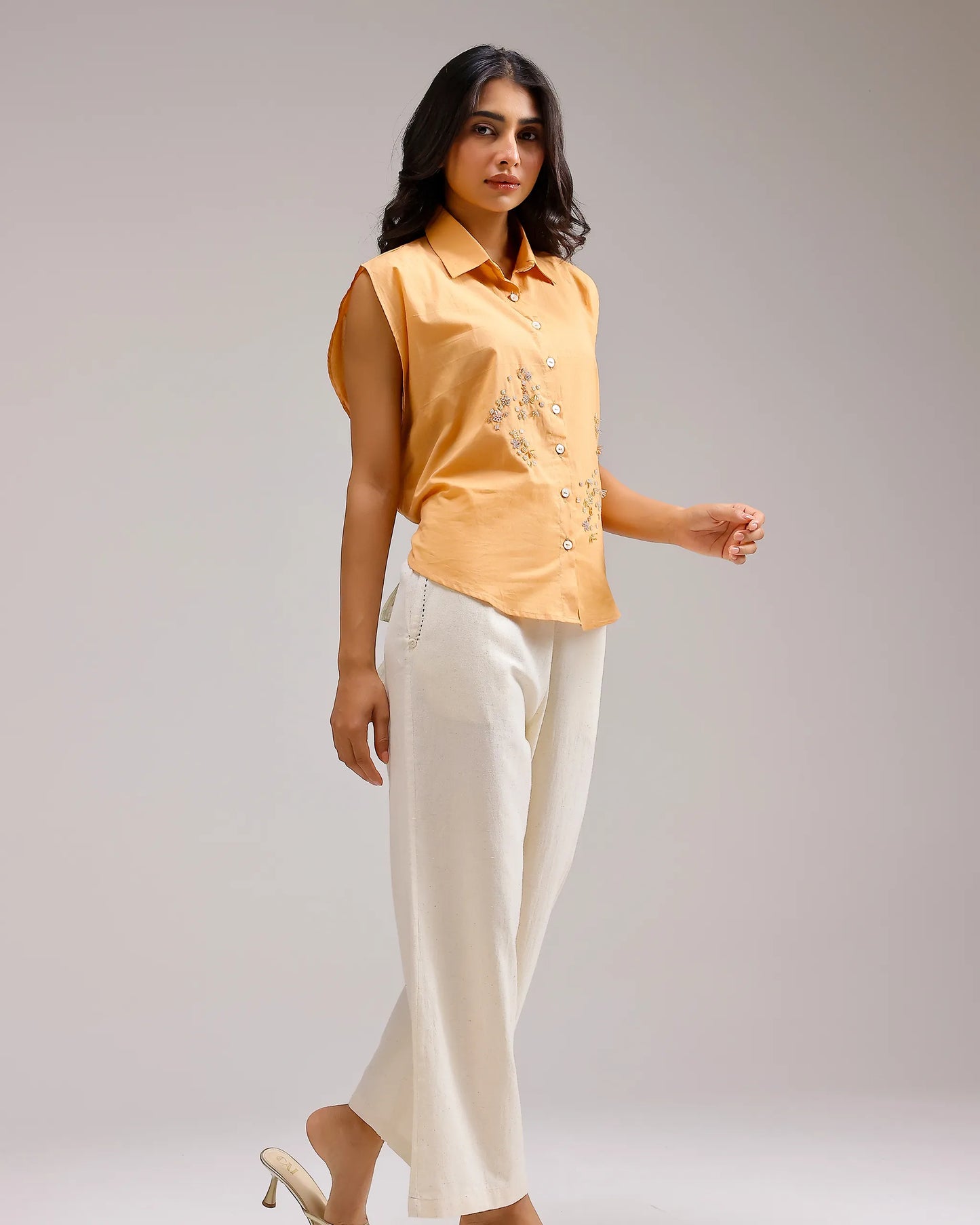 Fresh Dew Top - Rust Orange