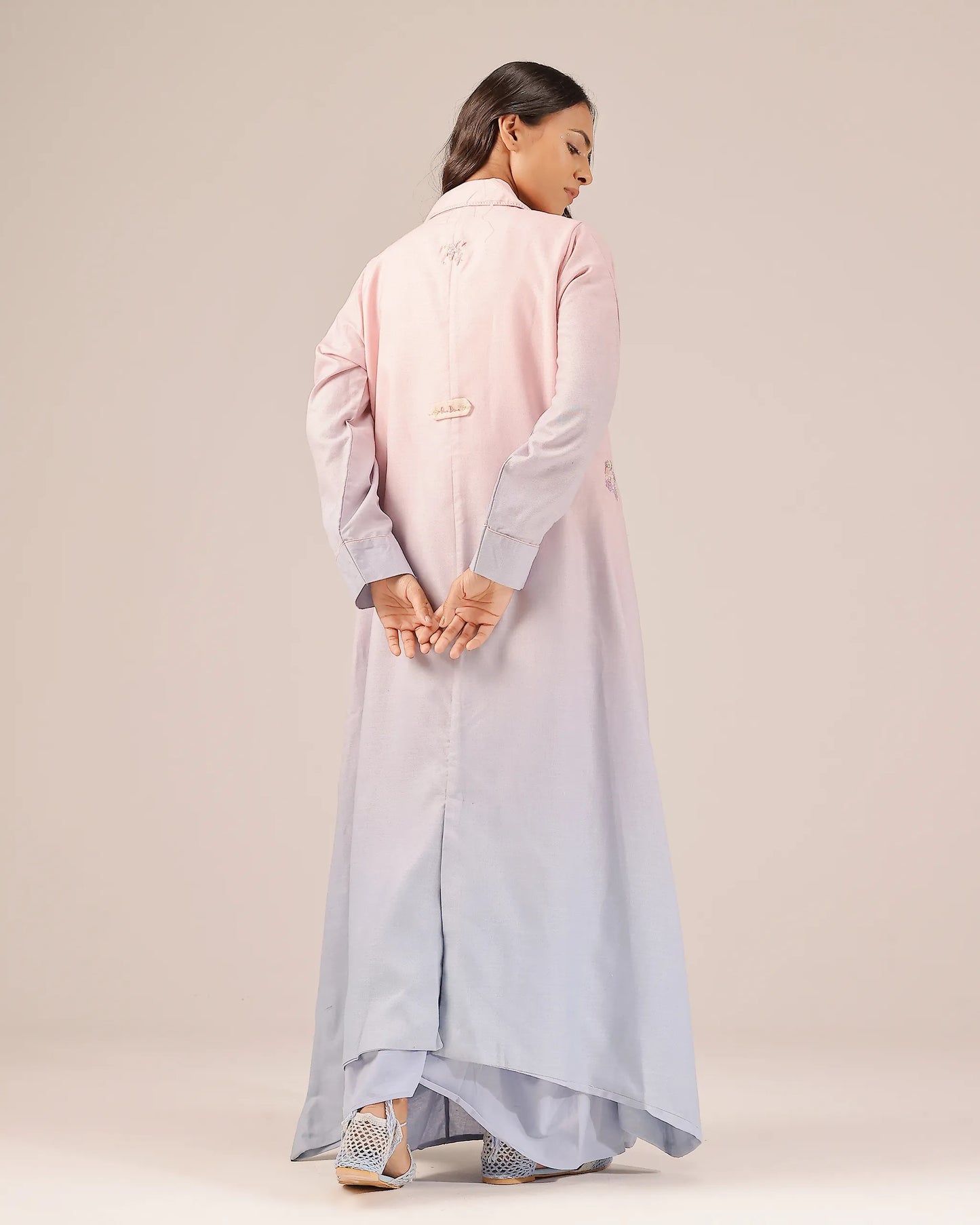 Ocean Dusk Jacket (Pink To Blue)