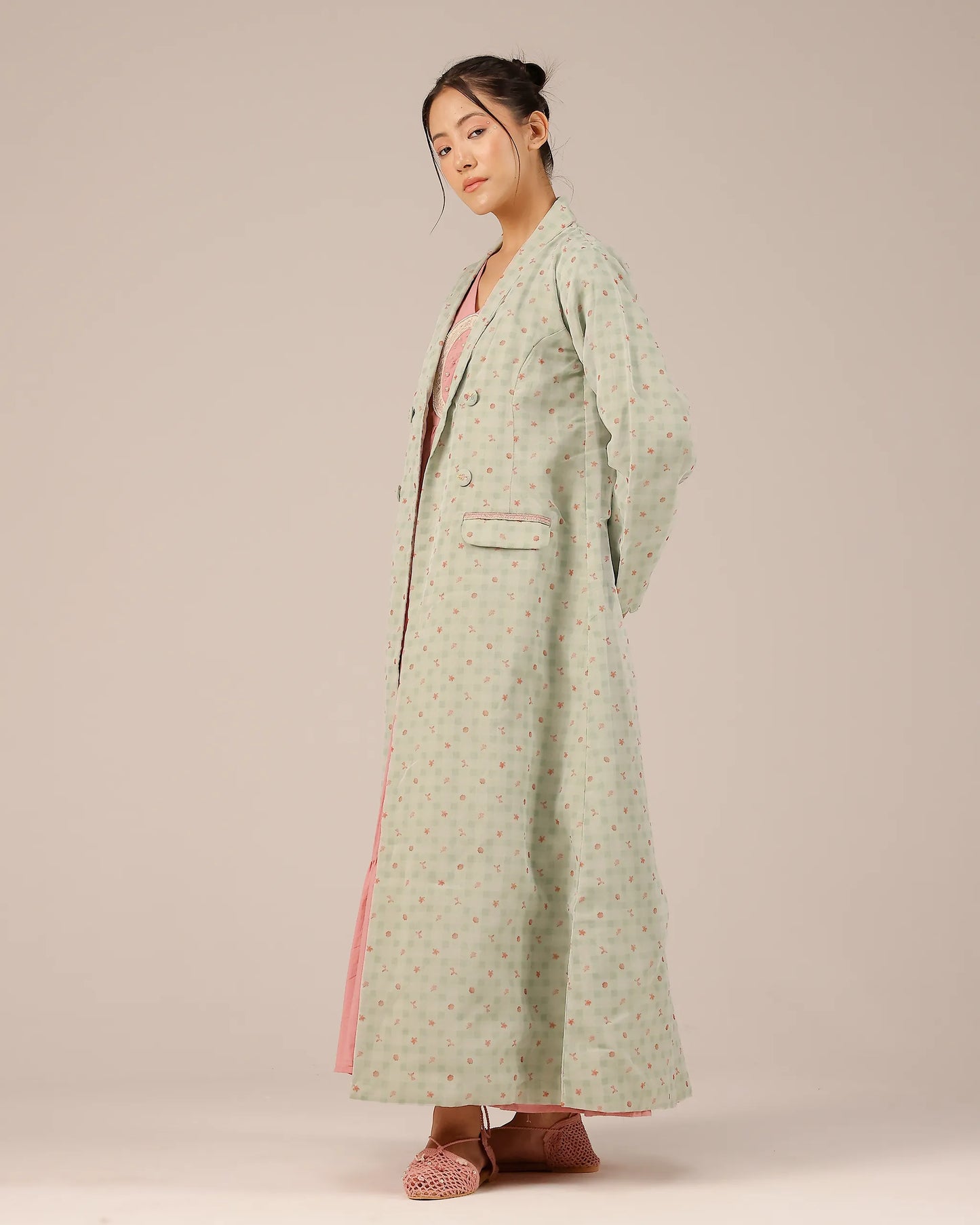 Merry Berry Dress & Jacket (Green)