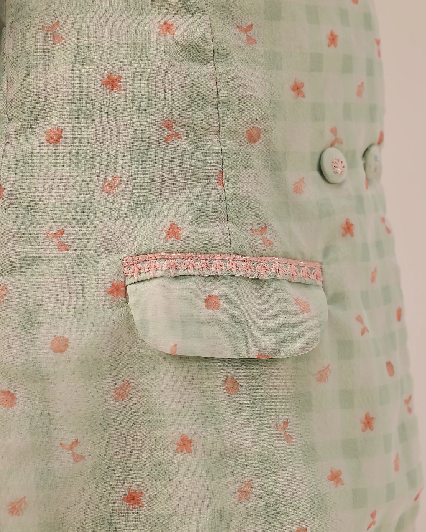 Merry Berry Dress & Jacket (Green)