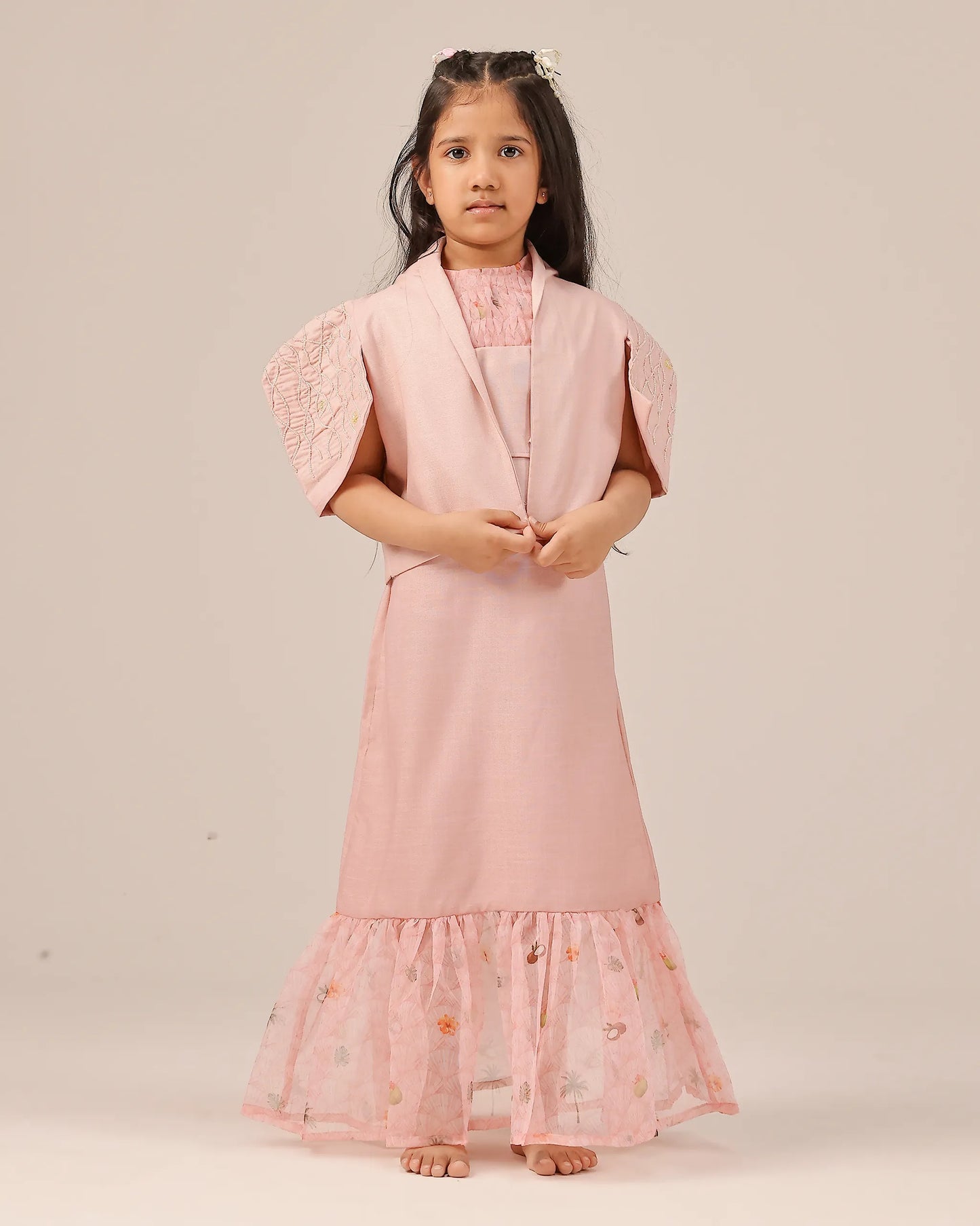 Palm Pop Jacket & Dress (Pink)