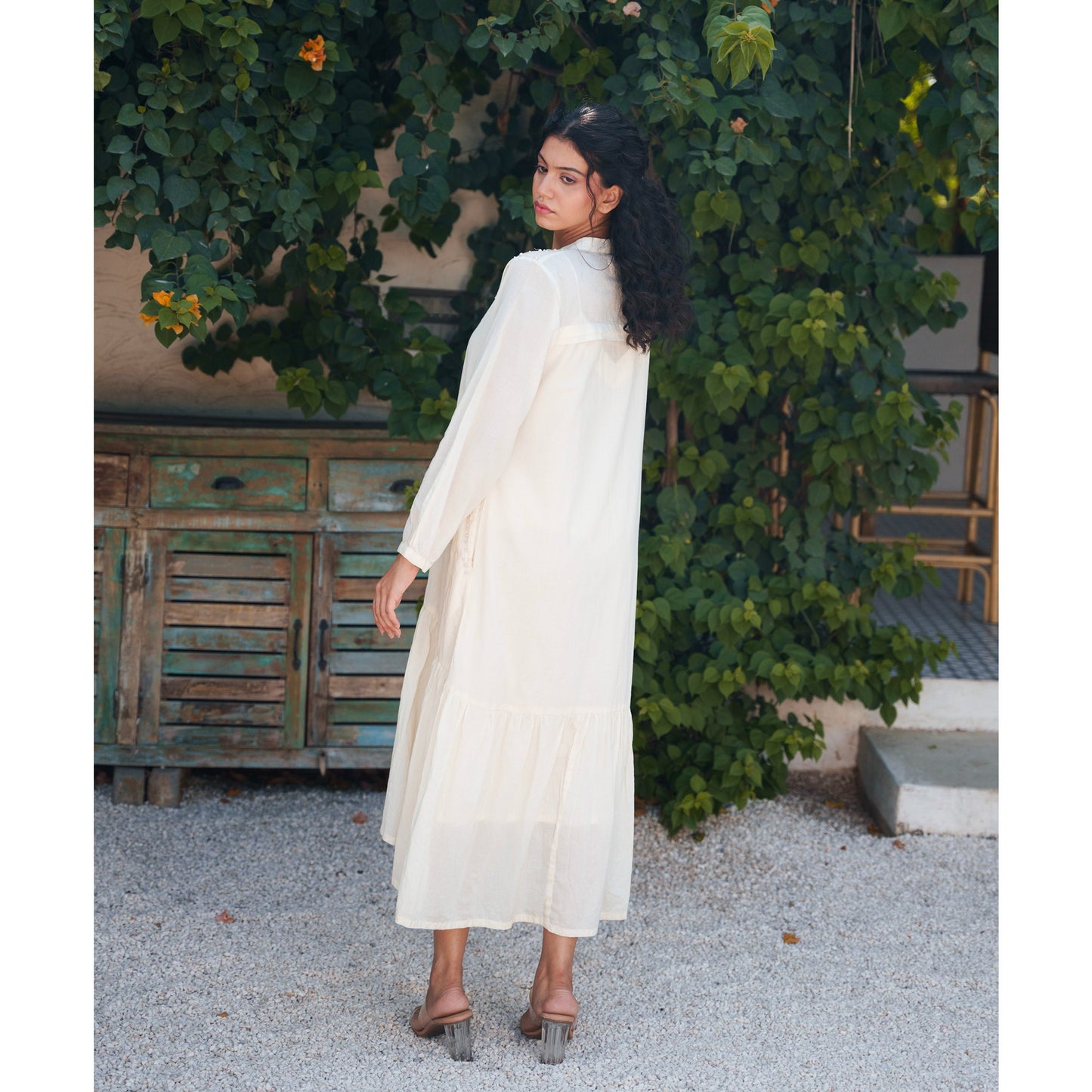 Capsule 1 - Beige Cotton Dress