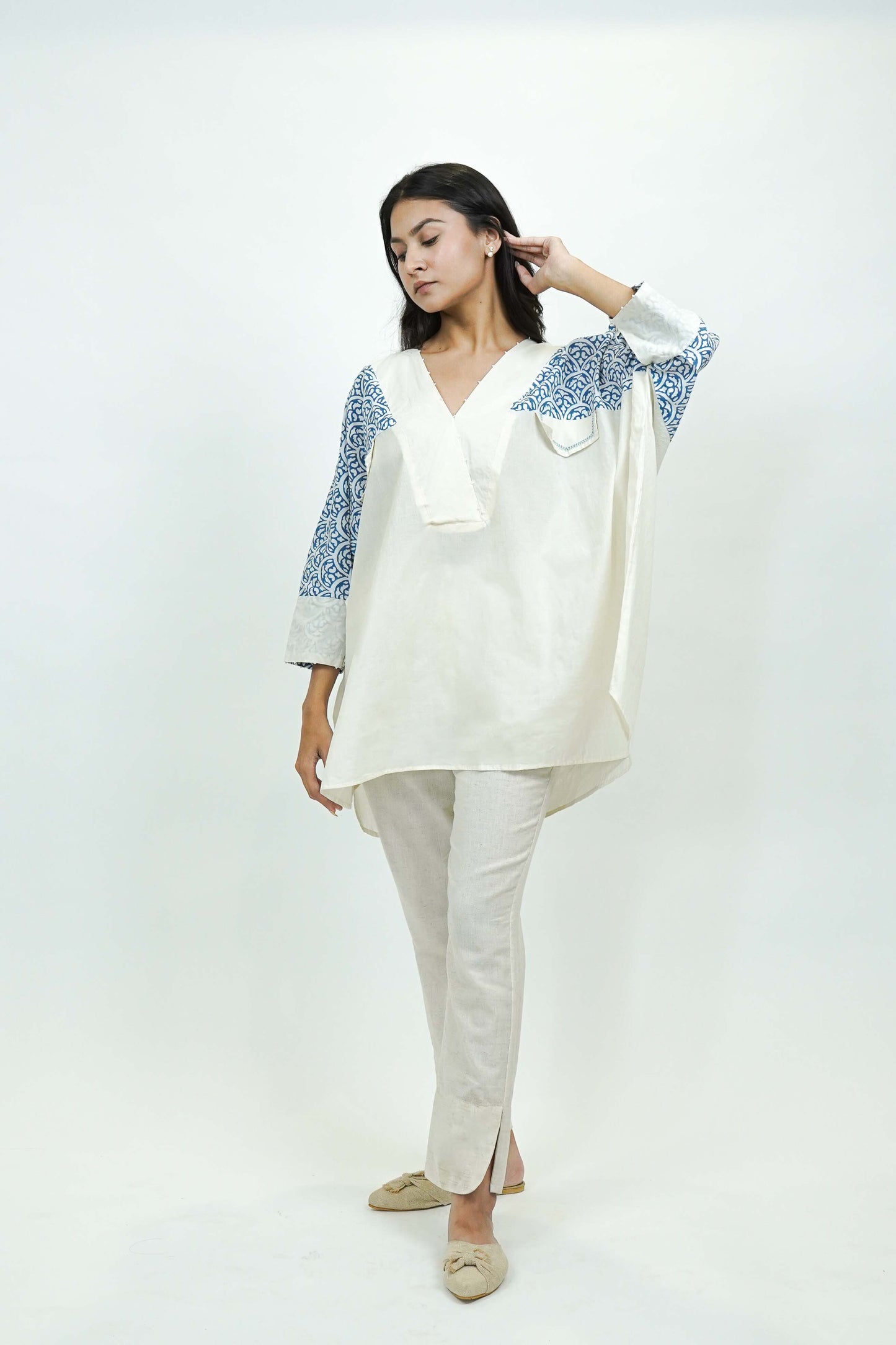S0020 - White Cotton Top - OurDve