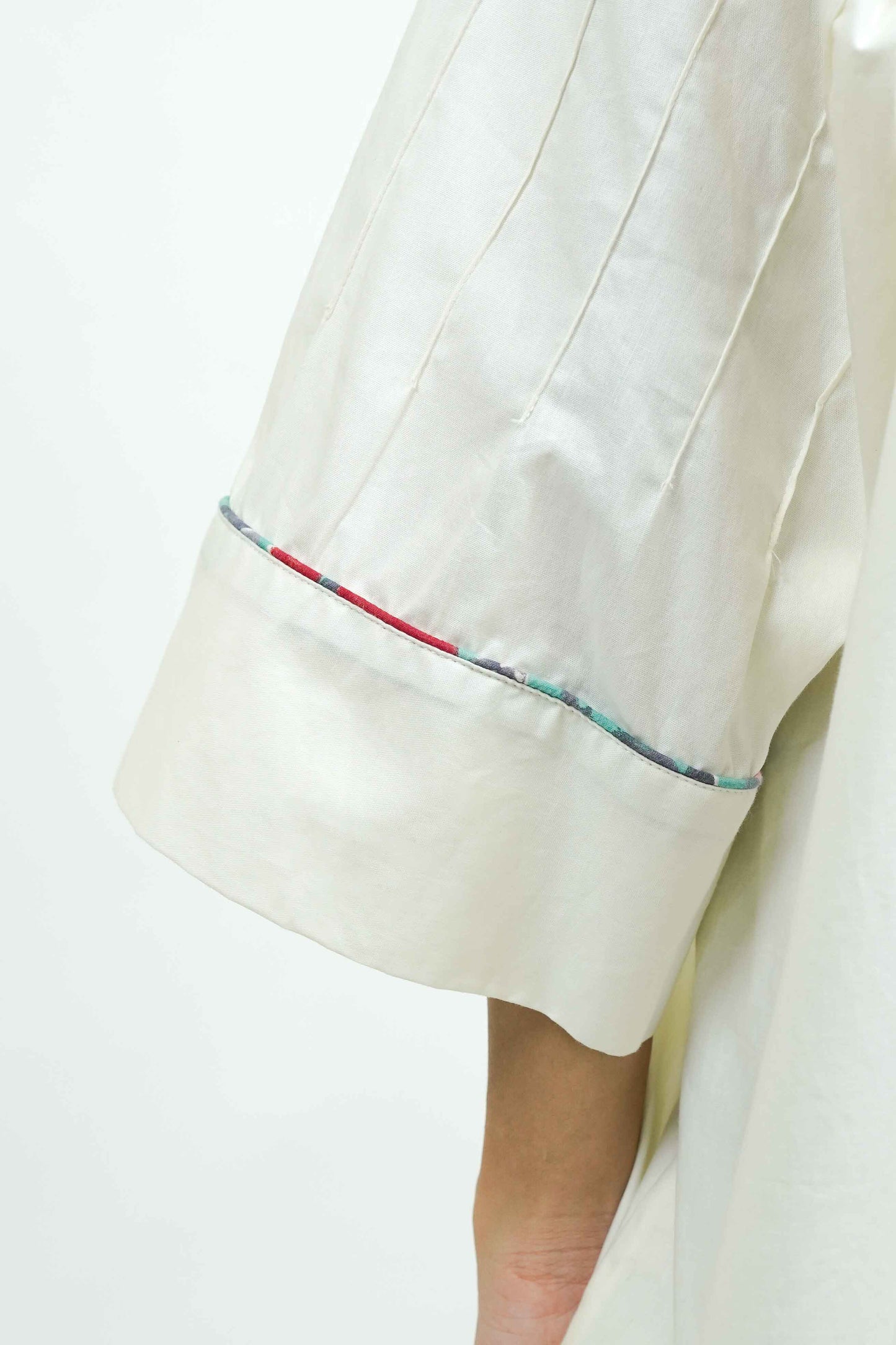 S0022 - Off White Cotton Shirt - OurDve