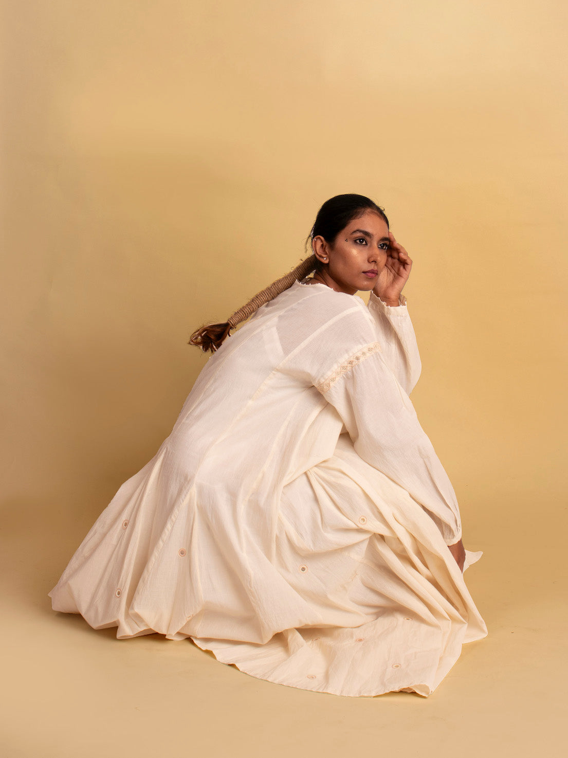 Bari Dress - Beige - OurDve