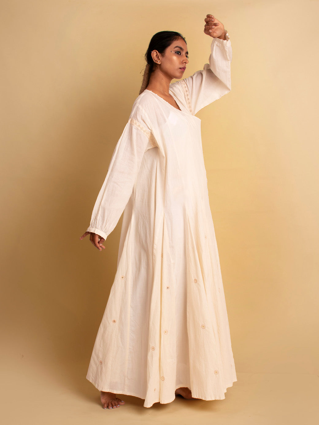 Bari Dress - Beige - OurDve