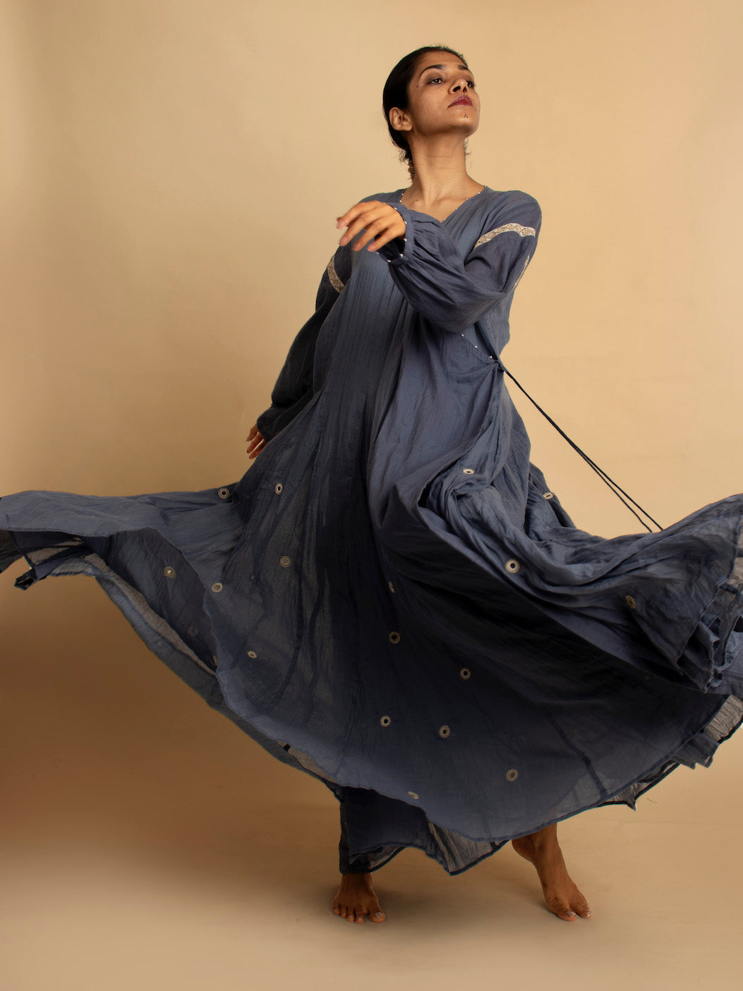 Bari Dress - Blue - OurDve