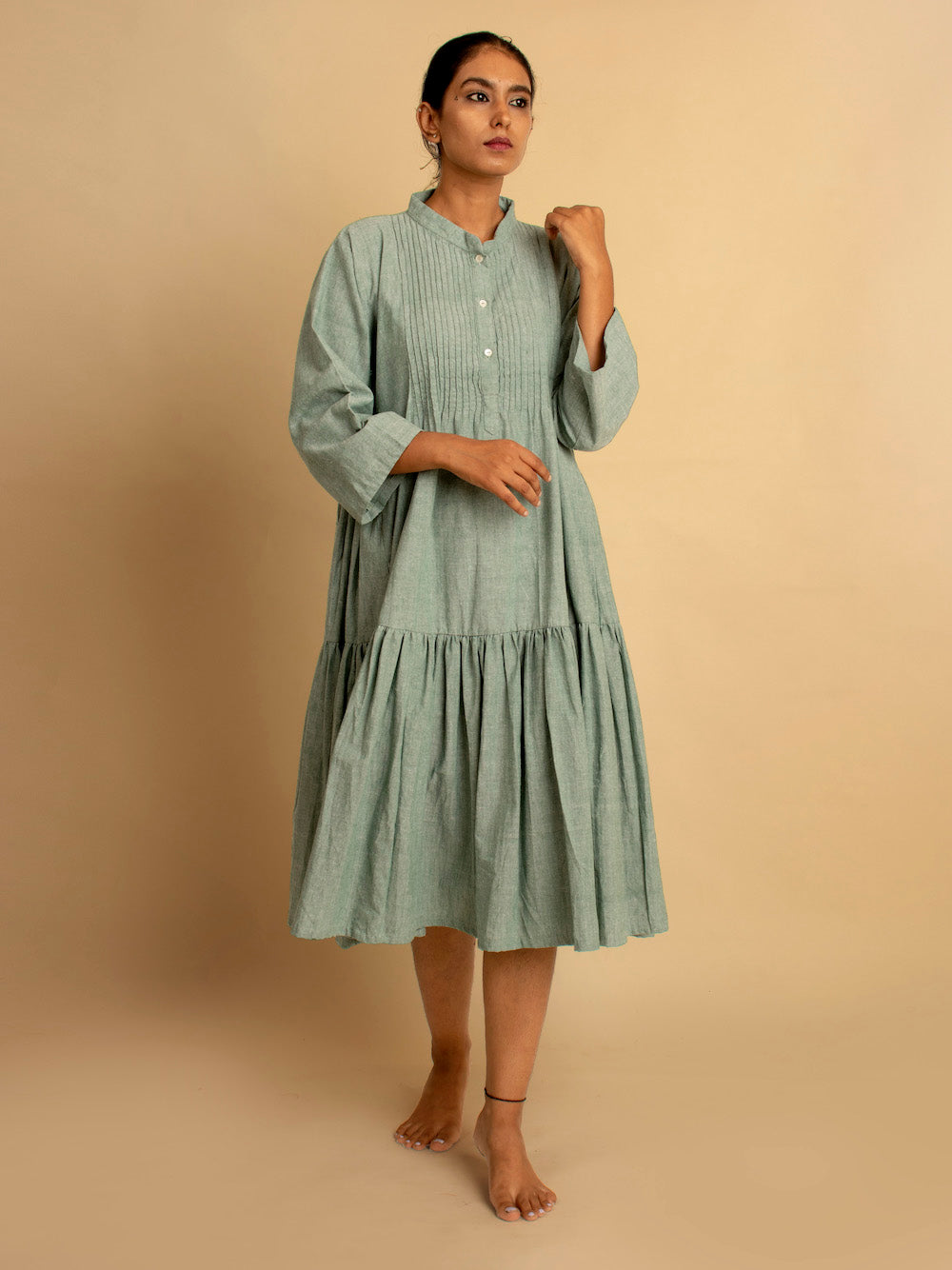 Bawa Dress - Green - OurDve