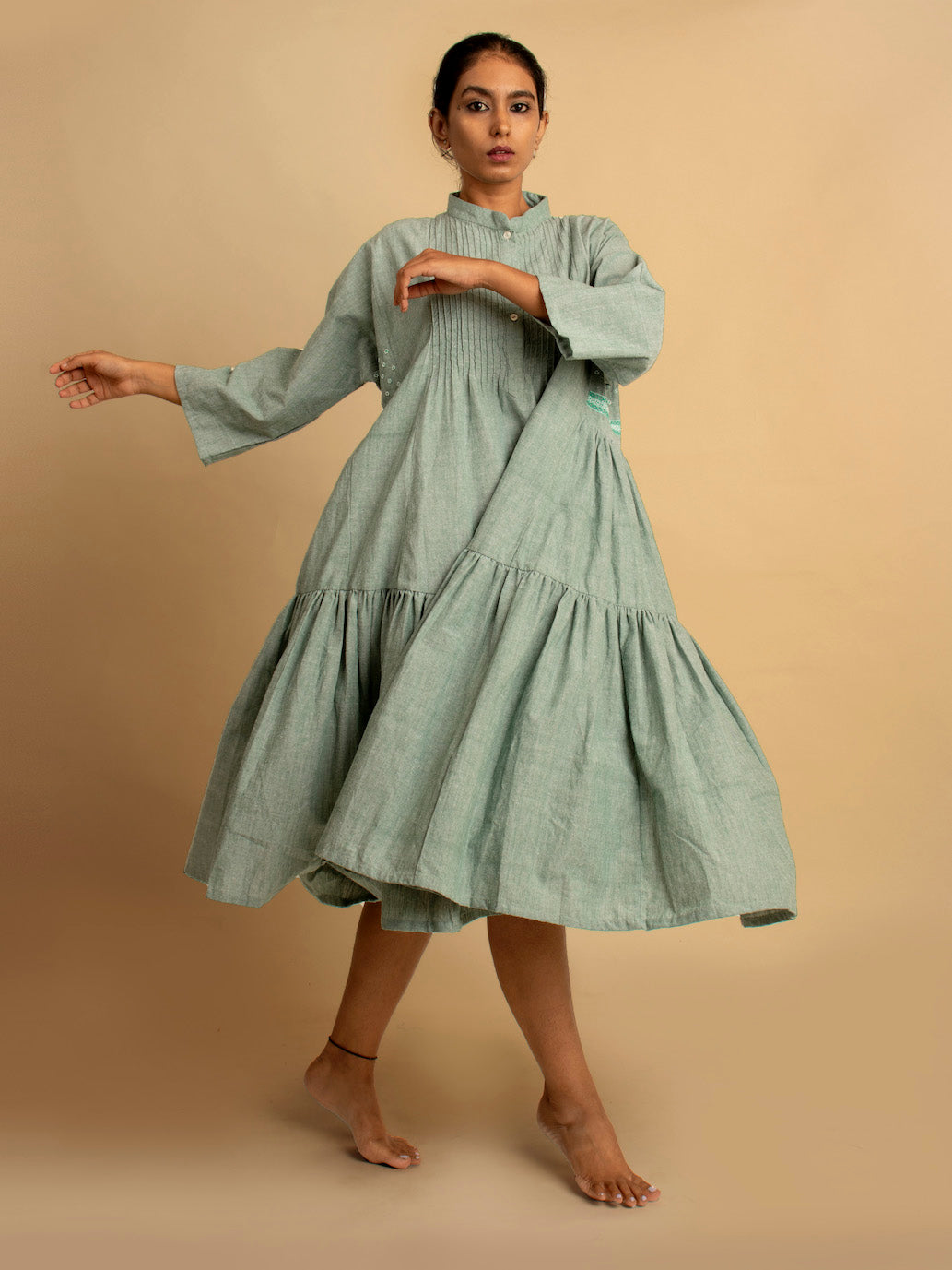 Bawa Dress - Green - OurDve