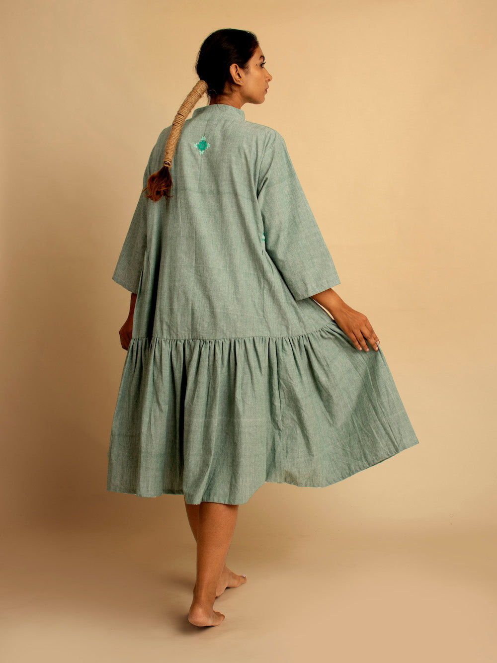 Bawa Dress - Green - OurDve