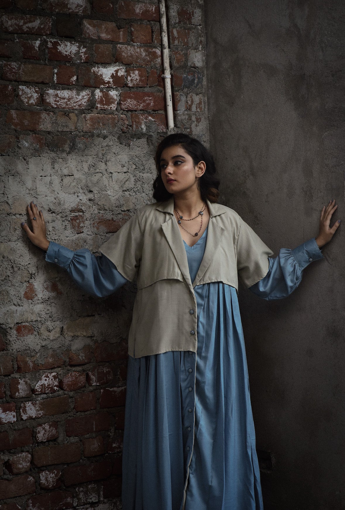 Ira Trench Jacket - Cotton Mul - OurDve