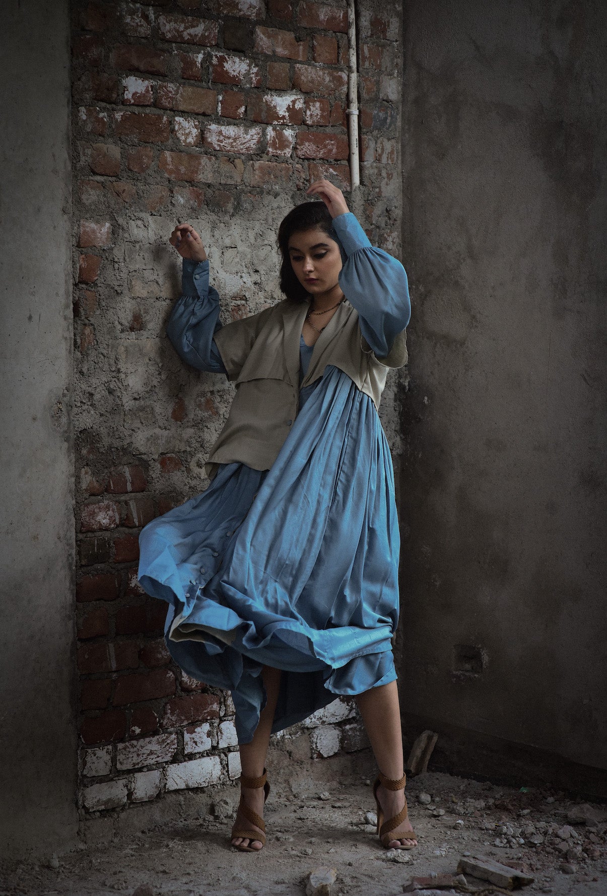 Ira Trench Jacket - Cotton Mul - OurDve