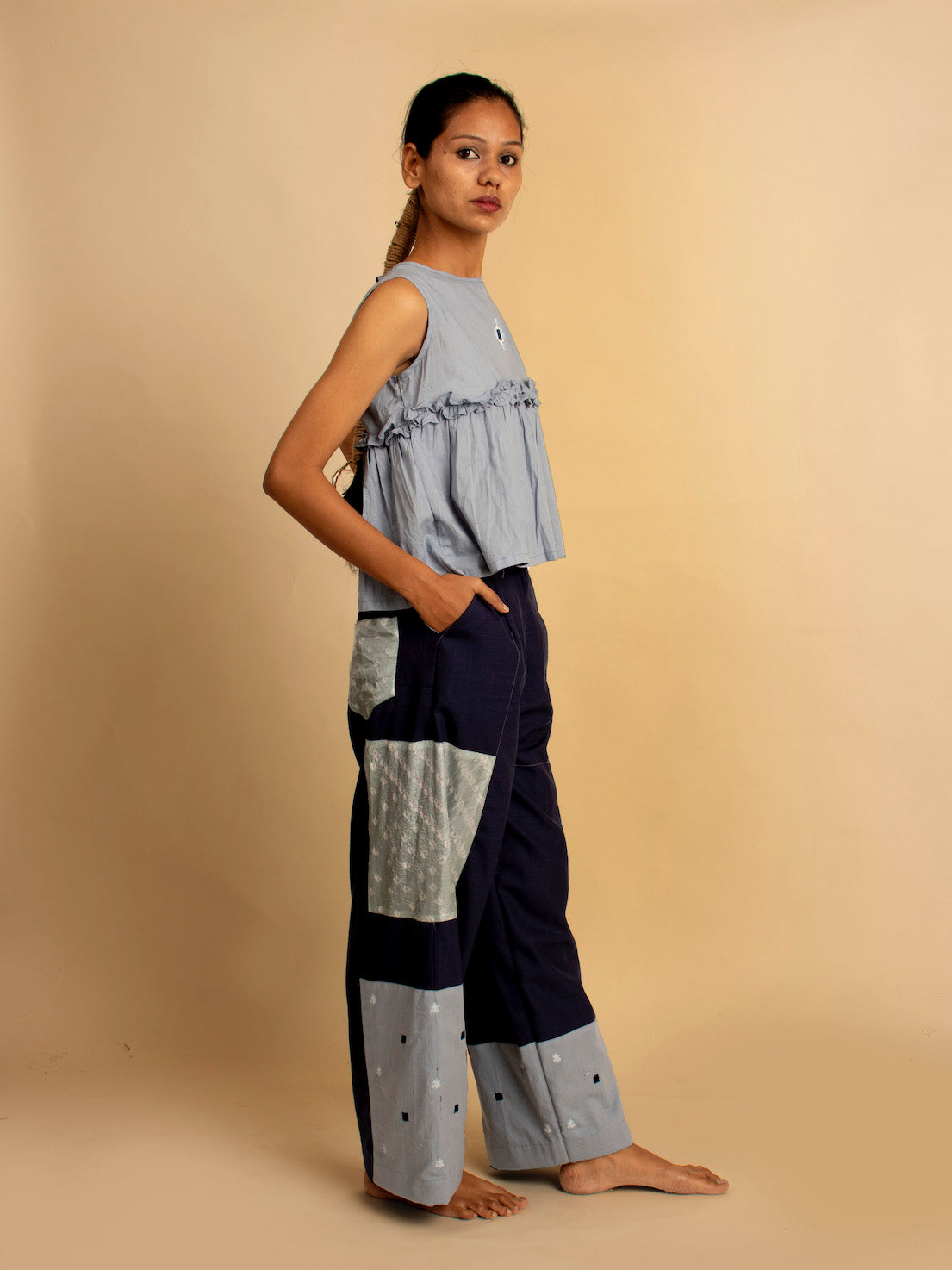 Dain Pants - Blue - OurDve