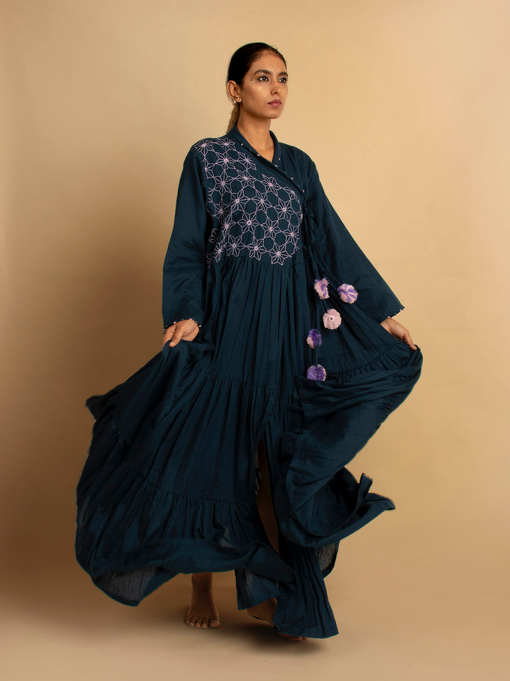 Harid Dress - Blue - OurDve