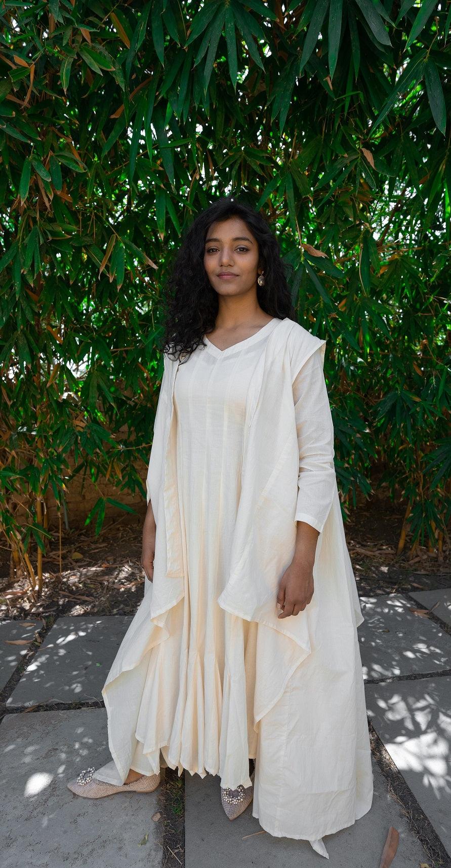 Mocking Bird Dress - Beige - OurDve