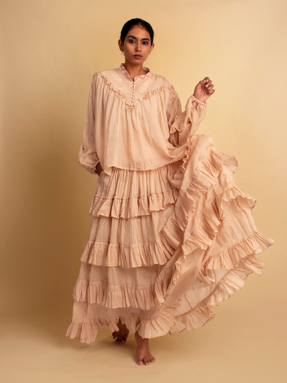 Nomad Skirt - Camel - OurDve