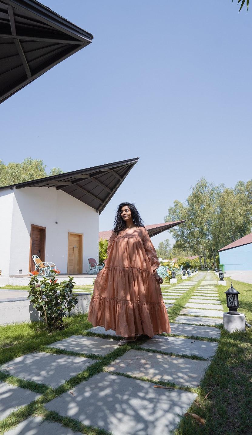 Twin Dress - Peach - OurDve