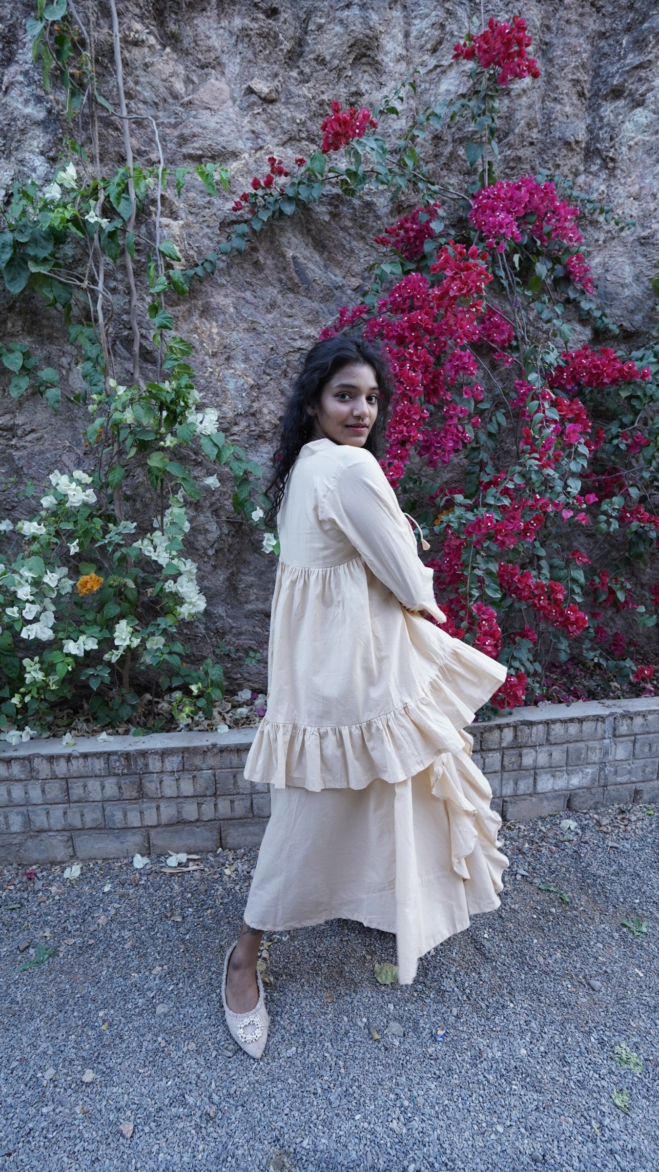 Aster Dress - Champagne - OurDve