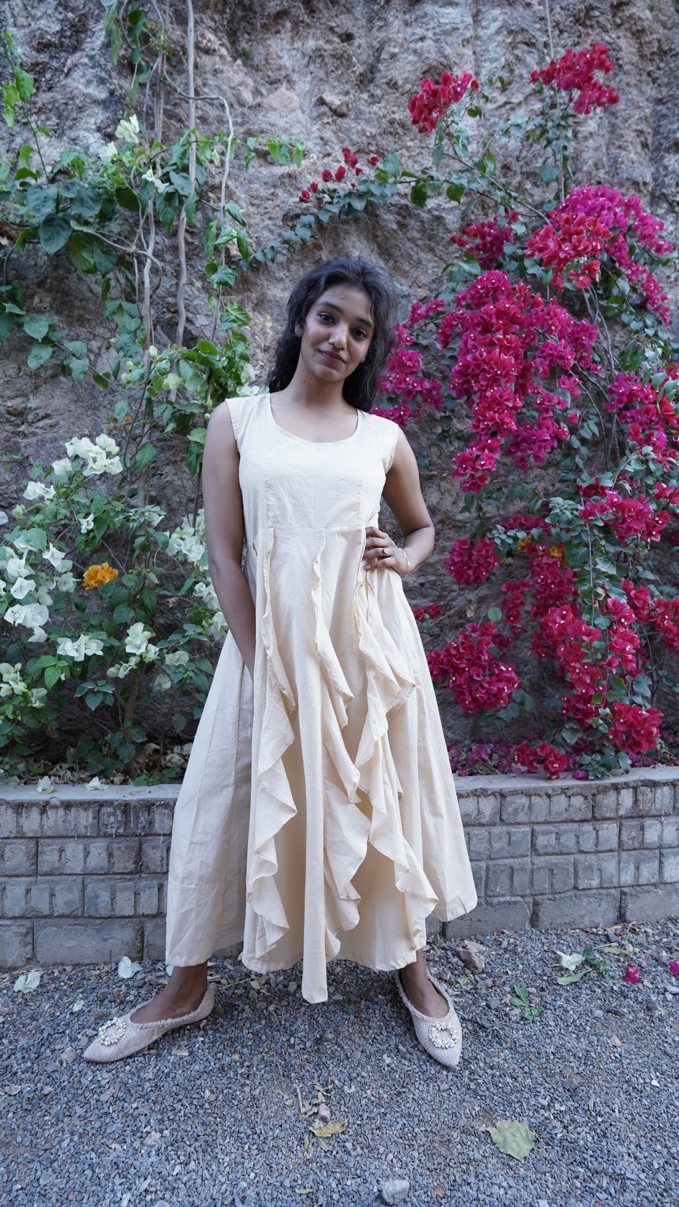 Aster Dress - Champagne - OurDve