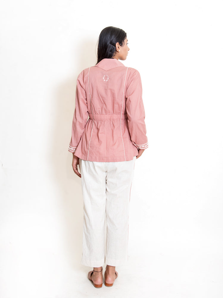 Cuttle Set (Top + Pants) Mul Cotton Onion Pink - OurDve